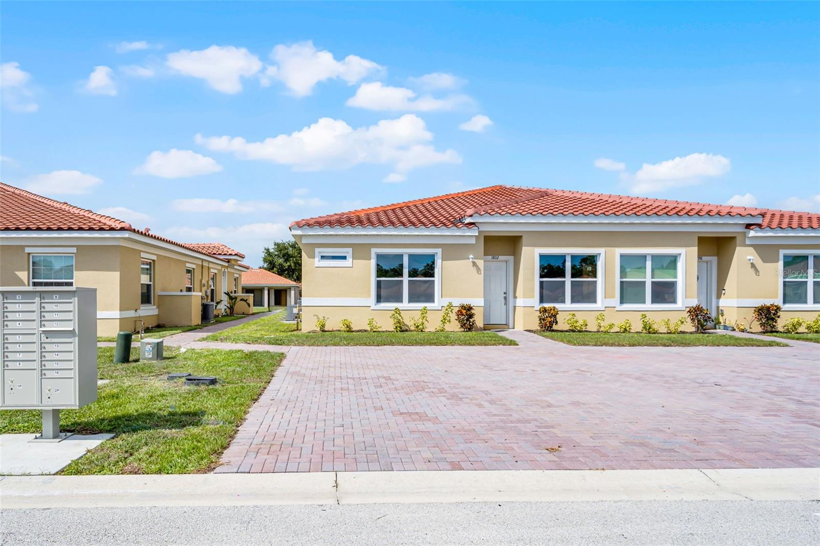EXCELLENT RATES AND SHORT-TERM RENTAL ALLOWED. CALLING ALL INVESTORS!! SELLER MOTIVATED. This charming villa is nestled within the
serene and gated community of Tuscany Preserve. This beautiful corner unit lot home offers a thoughtfully designed 1,056 square feet of living
space with 3 spacious bedrooms and 2 full bathrooms. The open-concept floor plan ensures an airy, modern living experience, perfect for both
relaxation and entertaining. The kitchen will feature sleek, white modern cabinetry and premium quality appliances, seamlessly flowing into the
living and dining areas with elegant ceilings. The primary bedroom will boast an en-suite bathroom with a double sink vanity, a walk-in shower,
and ample closet space. A tile roof will top off the home, providing both durability and curb appeal maintained by HOA. Neutral ceramic tile
flooring throughout enhances the home’s contemporary, low-maintenance design. The property is situated within a highly sought-after community
where the HOA handles lawn care, landscaping, cable, internet, and exterior maintenance allowing you to enjoy stress-free living. Tuscany
Preserve offers exceptional amenities, including a resort-style pool overlooking a tranquil lake, a splash pool, spa, clubhouse with an event venue,
fitness facilities, tennis and basketball courts, and a gated, secure environment. Located conveniently near retail, parks, and entertainment
options, this community offers the perfect blend of relaxation and convenience. Homes in Tuscany Preserve are in high demand, and with builders
offering a warranty on their work, this villa promises high-end finishes and lasting quality. Don’t miss your chance to secure this unique
opportunity—come visit today!