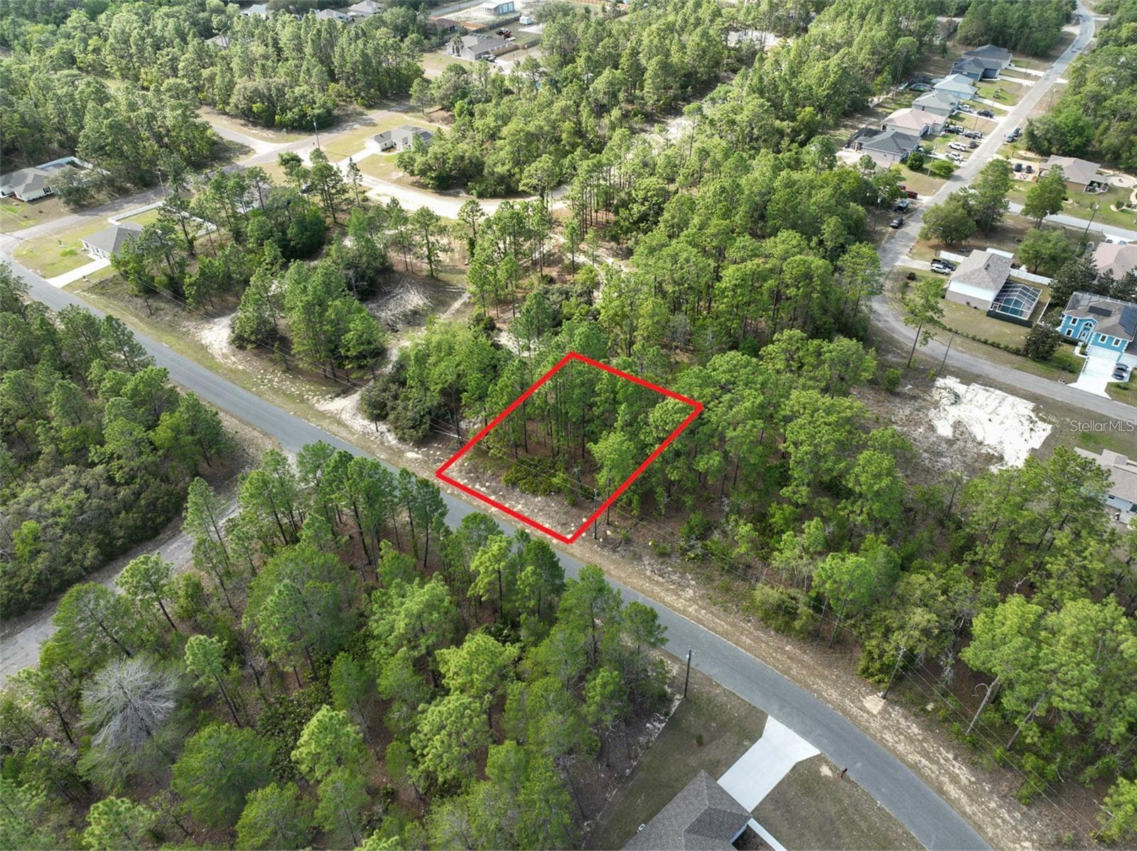 Great lot in Citrus Springs Fl for Single family homes at a great price.