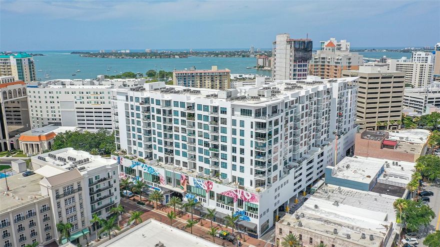 Come experience the epitome of luxury downtown living in this one-of-a-kind condominium at Mark Sarasota. This extraordinary residence features over 1,500 square feet of terrace to enjoy downtown Sarasota views and is the only double unit, 4-bedroom, 4.5-bathroom residence. Conveniently positioned above State Street and Lemon Avenue, take a stroll to Sarasota’s best fine dining, shops, farmer’s markets, art galleries and more. The residence is full of natural light with floor-to-ceiling windows and offers modern, chic designer-selected furnishings included for the new owner. This spacious residence provides two owner suites and two guest suites - all with en-suite bathrooms - custom built walk-in closets, two living areas, private office, media room, expansive laundry room, wet bar and ample storage space. Situated on the amenities floor, enjoy a luxury lifestyle with quick access to a fully equipped fitness center, spin studio, newsroom, clubroom, saltwater pool and spa, cabanas, grills and fire pit. As a double unit, the residence offers two assigned parking space and two secured storage units. Mark Sarasota provides luxury and peace of mind with 24-hour concierge, secure lobby access, gated parking, on-site management and 24-hour security. From Sarasota’s vibrant performing arts, award-winning restaurants and vibrant nightlife to the beautiful surroundings of water at Marina Jack’s, Bayfront Park and more, the one-of-a-kind residence at Mark Sarasota is more than a home, it’s a way of life.