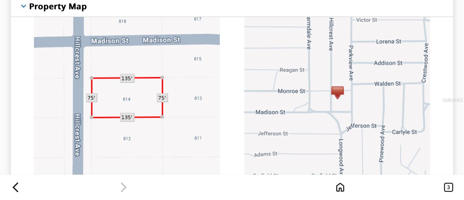 INVERNESS ACRES UNIT 02 AKA INVERNESS VILLAGE - Land