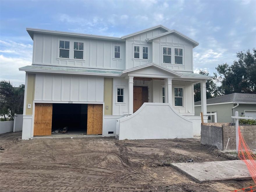 Under Construction. Estimated Completion of March 2025.  Brand New Construction by One of Tampa Bay's Most Experienced Home Builders, Mobley Homes Custom! This Single Family Residence is Located in the Highly Coveted Neighborhood of Snell Isle, and Rests Within a Few Blocks to the Gentle Breezes of Tampa Bay. Surrounded by Multi-Million Dollar Estates, this Brand New Home is Sure to Impress the Most Discerning Eye and Will Be Outfitted With Top-of-the-Line Finishes. Offering 4,094 SF of Living Square Footage, Five (5) Bedrooms, Five and One-Half (5.5) Bathrooms, Loft, Study/Den, Formal Dining Room, Grand Family Room, Three (3) Car Attached Garage, & Spacious Mudroom - This Home Has it All! The Chef's Kitchen is Equipped with a Large Island, Wolf & Sub-Zero Appliances, Quartz Countertops and Walk-In Pantry Storage. The Large Family Room Flows Seamlessly to the Covered Outdoor Living Area via Sliding Glass Doors.  Sprawling Master Suite with Large Bedroom that Offers a Tray Ceiling, Two (2) Walk-In Closets, and Luxury Bathroom with Soaking Tub & Walk-In-Shower. Enjoy the Florida Lifestyle with the Included In-Ground, Heated Pool & Spa ($80,000 Allowance).  Natural Gas Wall Mounted Hot Water Heater, Impact Windows Throughout, 10' Ceilings Throughout, Low Voltage Pre-Wire for Security System, Hardwood Floors Throughout, Pavered Porches and Driveway, and So Much More. Too Many Details to List! The Expected Completion Time is March 2025.  Photos and Renderings Included in Listing Are for Representation Purposes Only, and May Not Reflect Exact Home and Specifications to Be Constructed.  10% Deposit to Mobley Homes Custom to Secure.