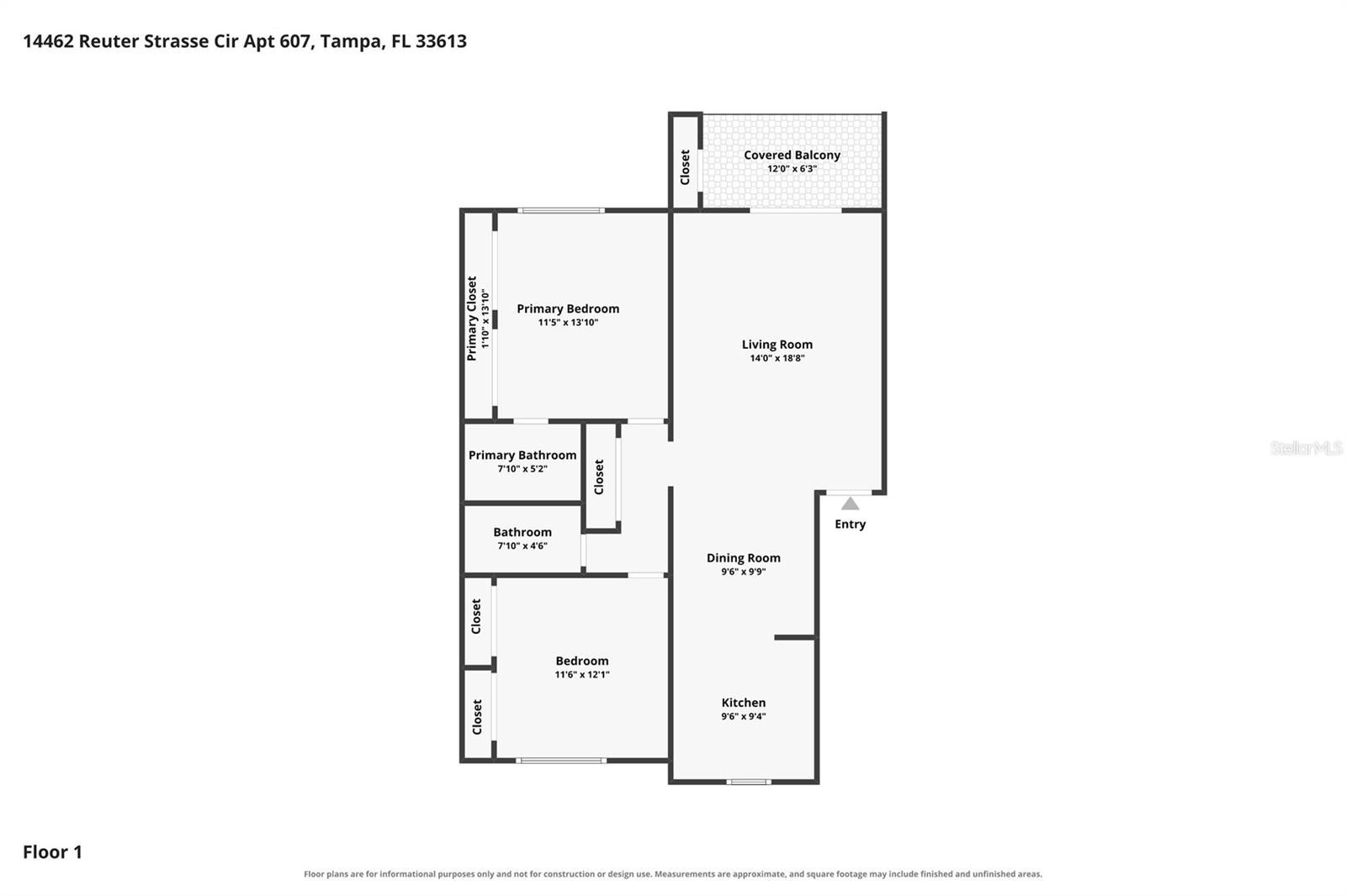 14462 REUTER STRASSE CIRCLE 607