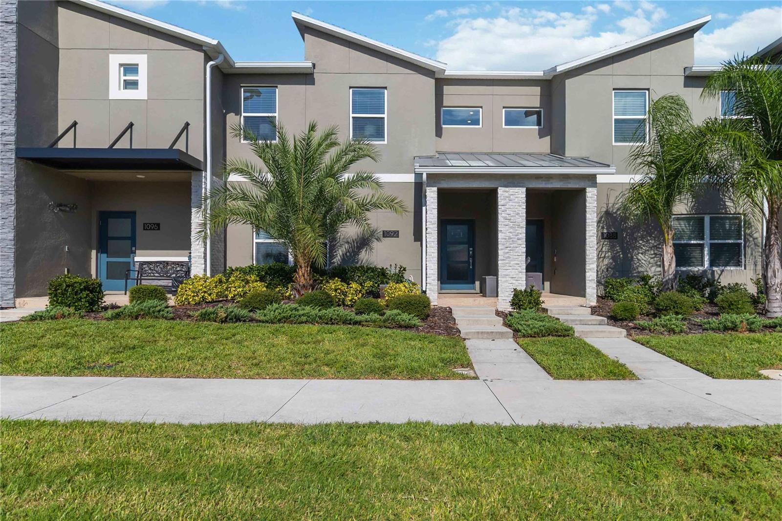 Discover a perfect blend of luxury and convenience in this fully furnished townhouse, located in the prestigious ChampionsGate community. This property is a superb investment, approved for short-term rentals and designed to provide a comfortable and memorable stay. The open-concept design is perfect for entertaining, with a combined living and dining area that flows seamlessly into the kitchen. Step outside to a covered patio and a private in-ground pool—a great spot for relaxation. With four bedrooms and three bathrooms, this home offers plenty of space. The owner's suite on the second floor provides a private retreat with its own bathroom, complete with dual sinks and a tub/shower combo. The home’s high-end features include energy-efficient construction, 42-inch cabinetry, quartz countertops, and stainless steel appliances. The heart of the community is the magnificent Oasis Club, a 14,000 sq ft clubhouse featuring a fantastic restaurant, a movie theater, a state-of-the-art fitness center, a lively game room, a vibrant tiki bar, a relaxing lazy river, and luxurious cabanas. The HOA offers All-Inclusive convenience covering access to the Oasis Club and all their incredible amenities complete lawn and pool care, security monitoring, cable, phone, and internet. Tour today!