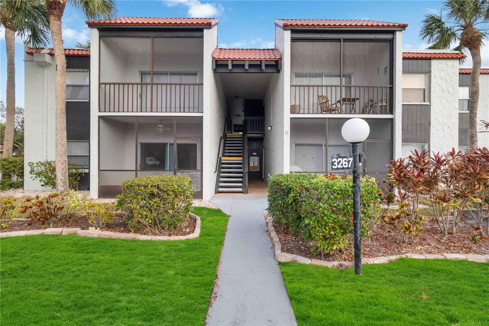 Location, location, location! End unit, this well-maintained condo is in the heart of Sarasota with a 1st floor address in the rear of the building with a pleasant view. Village Brooke has one of the lowest Association fees in town and it includes water and cable, and so much more! It is just a stone’s throw from one of the two heated pools at Village Brooke and also from one of the two tennis courts. Also, Village Brooke has shuffleboard, as well as a clubhouse with card tables, a pool table, large screen TV and ping-pong for your entertaining pleasure. The interior layout is surprisingly spacious and very inviting, and the sliding glass doors lead out to a private, covered, screened patio. A neutral color palette that is adaptable to your style or easy to customize at your leisure. A walk-in closet in the bedroom, an interior hall storage closet and an exterior storage closet provides ample space for necessities. Community laundry is available in the building. The community has restrictions regarding pets and motorcycles to ensure a peaceful, quiet atmosphere. A LOW monthly fee and convenience to shopping, the hospital area and downtown are what make Village Brooke the ideal place to call home, year-round or seasonally! Come check it out!!! Owner is motivated! Seller is providing a Home Warranty.