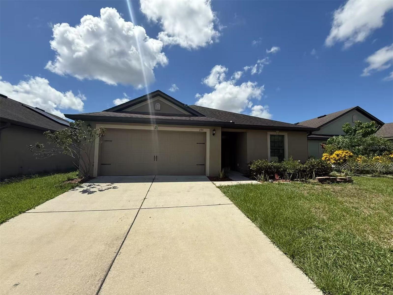 Solar panel included. easy payment on electric bill , washer & dryer and refrigerator are included.