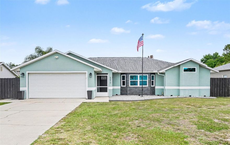 This stunning turnkey home has been completely renovated from top to bottom, leaving no detail untouched. Offering both a spacious family room and a separate living room, the layout provides the perfect balance of comfort and versatility for everyday living and entertaining. The beautifully designed built-in bar creates a focal point for hosting guests and enjoying special moments. Every inch of this home reflects quality craftsmanship and modern style, making it truly move-in ready. The upgrades continue into the garage, featuring durable and sleek epoxy flooring, as well as on the expansive 31'x20' screened-in patio floor--perfect for relaxing or entertaining year-round. With thoughtful finishes throughout and nothing left to update, this home delivers both elegance and convenience. Simply bring your belongings and start enjoying the lifestyle you've been dreaming of. Roof 2017. A/C 2017. All appliances (LG Thin-Q ) are less than 1.5 years old