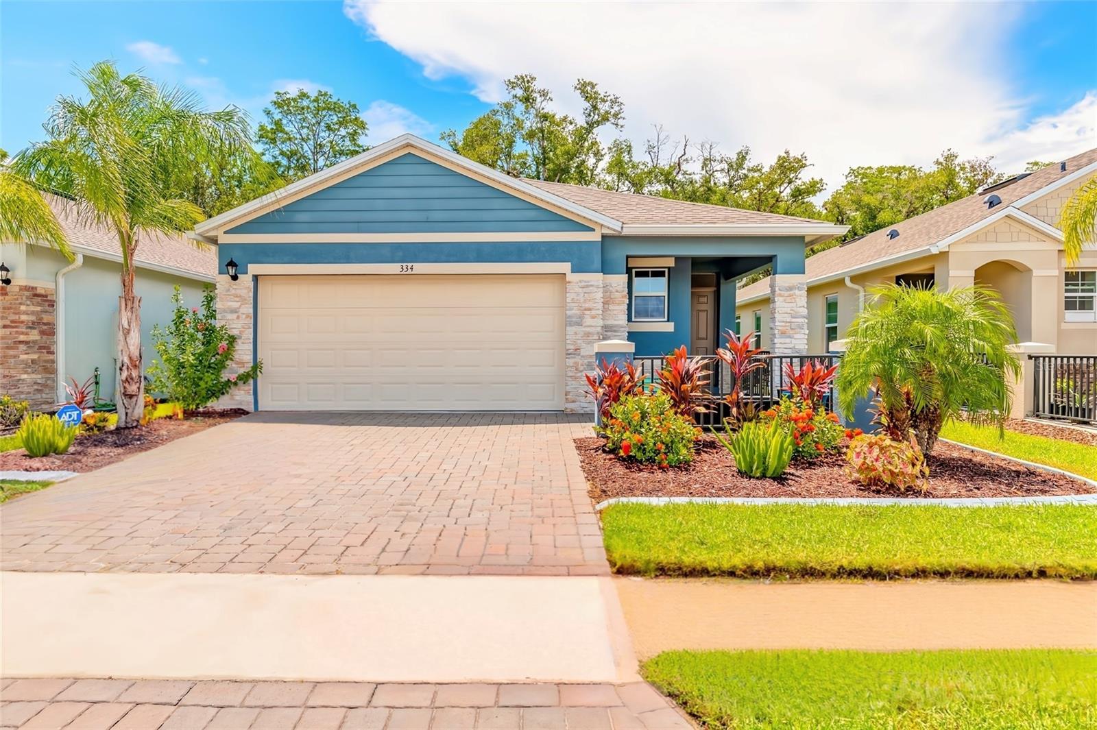 Stunning 3-Bedroom Home with NEW POOL, Smart Features, and Modern Upgrades in New Smyrna Beach-
Welcome to 334 Caryota Ct, a beautifully updated 3-bedroom, 2-bathroom home located in one of New Smyrna Beach's most desirable neighborhoods. This home offers the perfect combination of luxury, comfort, and convenience, with modern updates that elevate your coastal living experience. Upon entering, you’ll be greeted by an open, airy living space with high ceilings, abundant natural light, and sleek flooring throughout. The spacious floor plan seamlessly flows into a gourmet kitchen, equipped with stainless steel appliances, pristine countertops, and ample storage—perfect for both everyday living and entertaining.The private primary suite is a true retreat, featuring a large walk-in closet and a spa-like en-suite bathroom with a glass shower door, modern vanity, and elegant fixtures. Two additional well-sized bedrooms offer ample space for family, guests, or a home office.
Key Features: Brand New 14x22 Pool: Enjoy year-round relaxation in your sparkling, newly installed pool.
Screened Lanai: Perfect for outdoor entertaining or simply relaxing while being shielded from the elements.
Smart Home Technology: Control lighting, climate, and security from your phone or device for added convenience and peace of mind.
Updated Landscaping with Cement Curbing: Low-maintenance, modern landscaping that enhances curb appeal.
ADT Home Protection: A fully integrated security system ensures peace of mind for you and your family.
The backyard is your private oasis, ideal for summer BBQs or quiet moments of relaxation by the pool. With a two-car garage and an unbeatable location just minutes from local beaches, shopping, dining, and recreation, this home truly offers everything you need for the ultimate Florida lifestyle. Don’t miss out on this incredible opportunity—schedule your private tour today and make 334 Caryota Ct your new home!