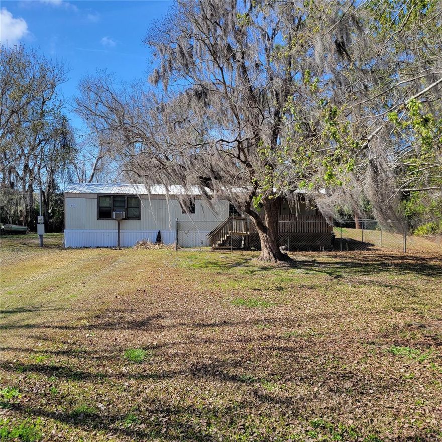 Investor Special or Handy Buyer Opportunity! 2-bedroom, 1.5-bath singlewide mobile home situated on a spacious .44-acre lot in Homosassa. This property is in need of significant repairs and updates and is being sold AS-IS, making it great for investors, flippers, or buyers looking for a project. The generous lot size offers room for improvement, expansion, or future options. Conveniently located near area springs, fishing, boating, shopping, and dining. Bring your vision and tools. This property has potential for the right buyer.