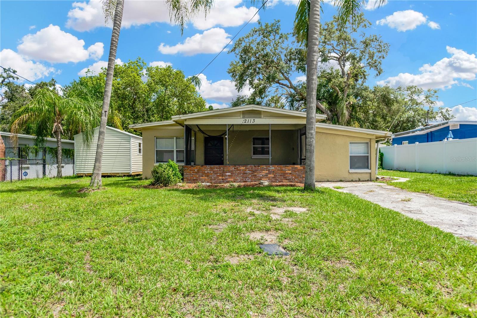 Welcome to 2113 W Herman Street! This charming 2-bedroom, 2-bathroom home is located in the heart of Tampa, just minutes from major highways, shopping, dining, and entertainment. Boasting a spacious open floor plan, this home features a bright living area, updated kitchen with modern appliances, and ample storage. Enjoy the Florida sunshine in the large fenced backyard—perfect for entertaining or relaxing. Ideal for first-time buyers or investors, this well-maintained property offers convenience, comfort, and great value.