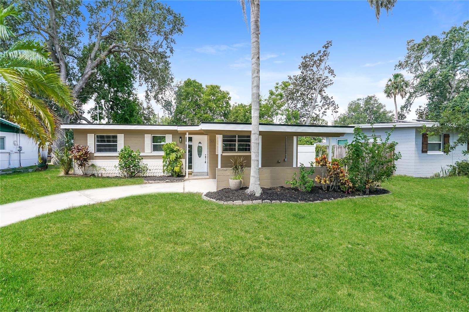 This refreshed 3-bedroom, 2-bath home features full interior paint, new LVP flooring, and plush new carpet throughout. Updates include a brand-new microwave, interior doors, and a modernized electrical panel. A newly installed HVAC system ensures year-round comfort in this move-in-ready home.