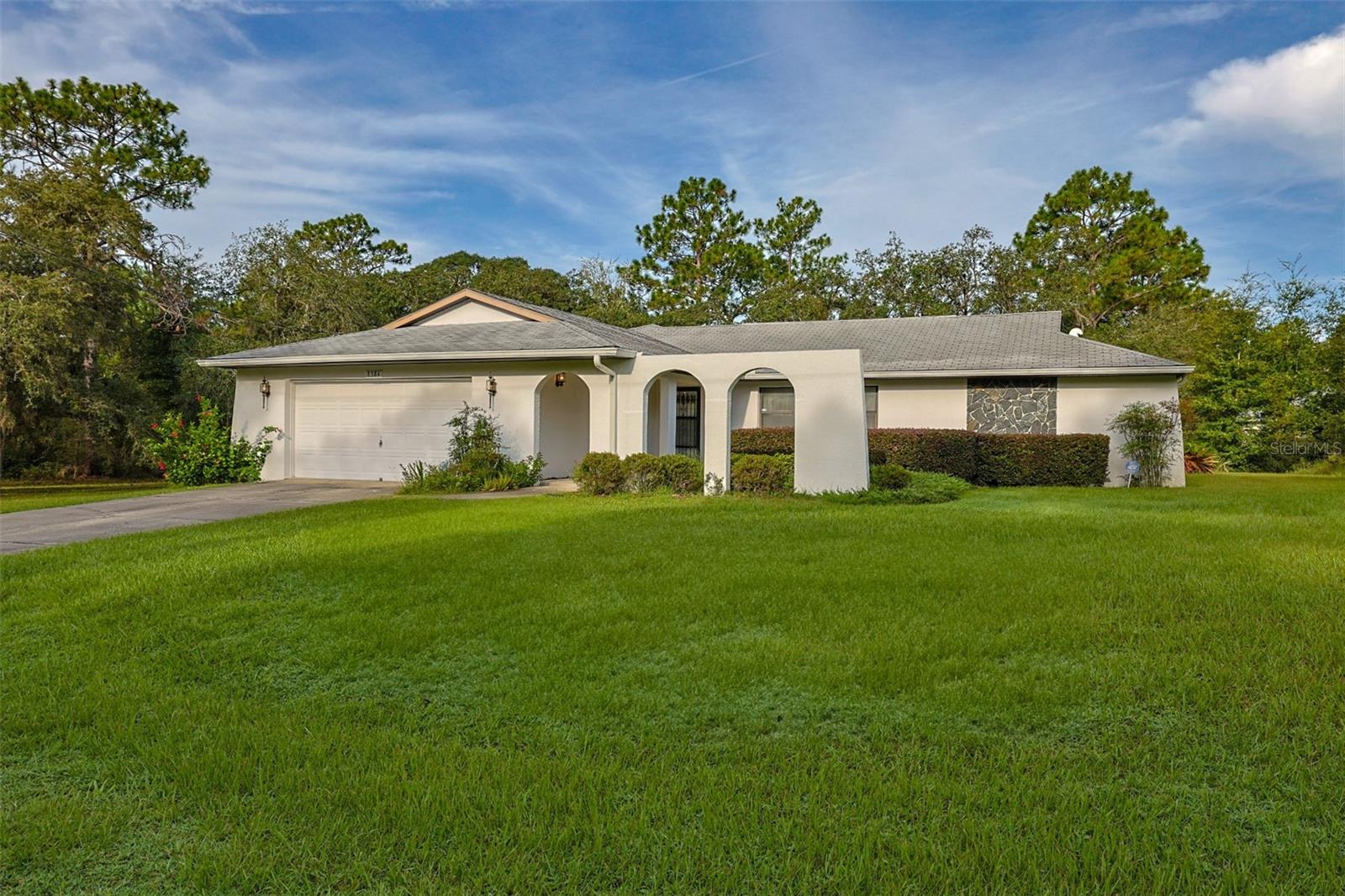 Charming Home in Quiet Citrus Springs Neighborhood
Welcome to this charming 3-bedroom, 2-bath home with a 2-car garage, nestled in a peaceful and secluded part of Citrus Springs. Offering 1,644 square feet of comfortable living space and 2,445 total square feet under roof, this home sits on a .23-acre lot and was built in 1988.
Freshly painted with brand-new carpeting installed in July 2025, this home is move-in ready. Enjoy the added bonus of a 12x16 Florida room under heat and air, perfect for year-round relaxation or a sunny home office. The air conditioning system was replaced in 2019 for added peace of mind.
An adjacent quarter-acre lot is also available for purchase, offering expansion potential or added privacy.
Don't miss this opportunity to own a well-kept home in a quiet, desirable neighborhood!