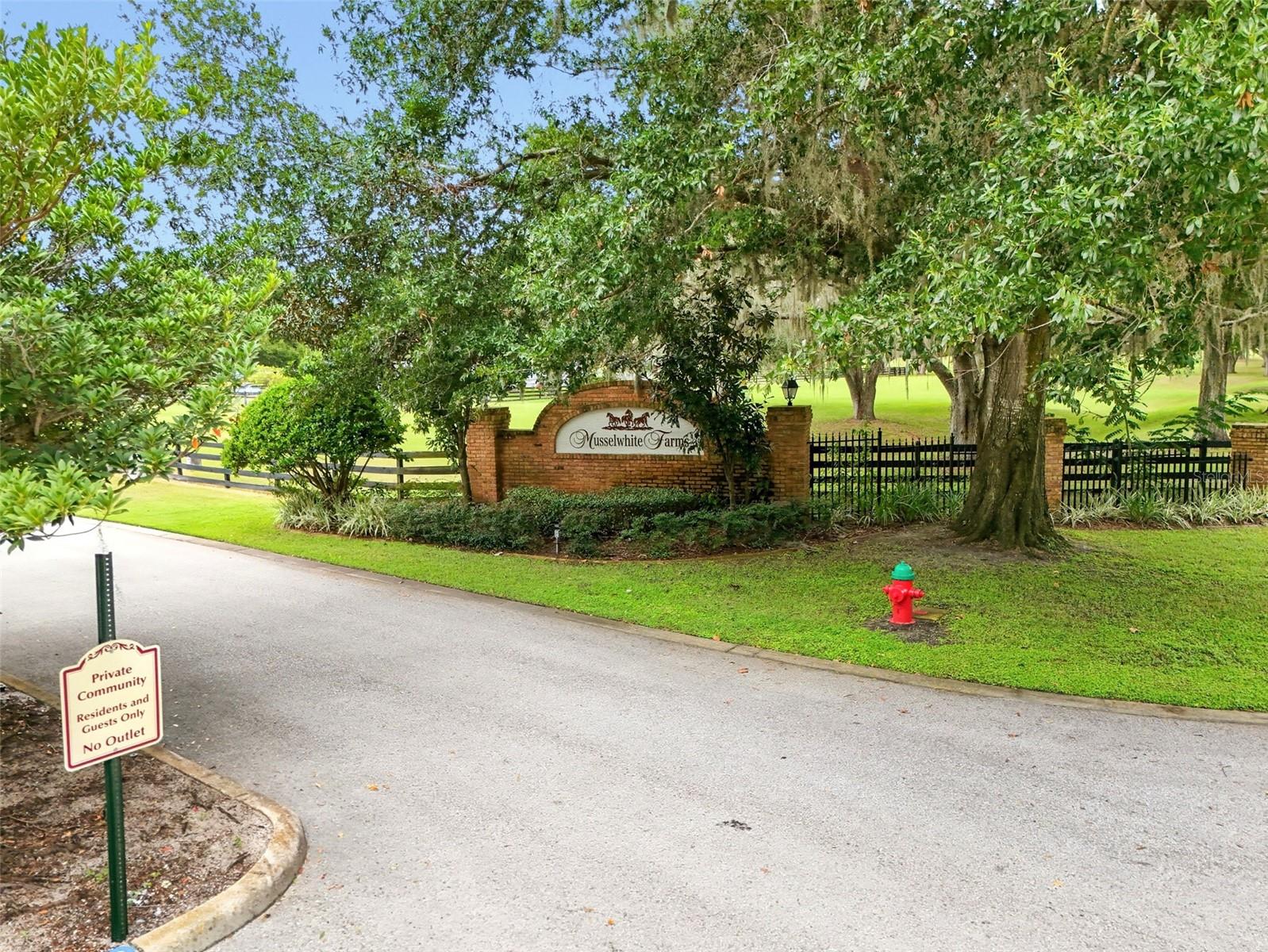 MUSSELWHITE FARMS SUB - Land