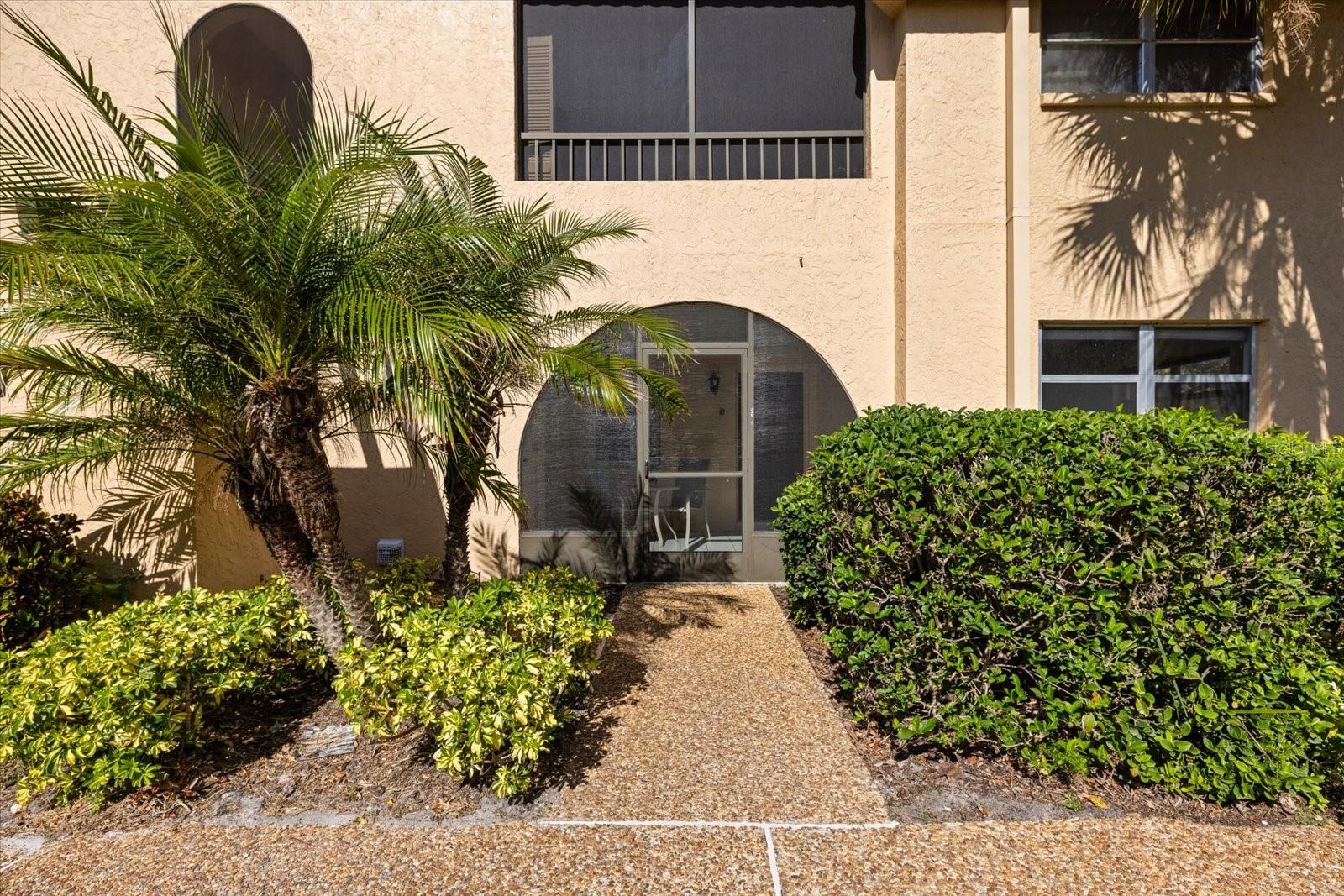 Welcome to your new slice of paradise at 207 Rubens Drive, Unit D, Nokomis, FL! This delightful first-floor condo offers easy living and is perfectly situated near beautiful beaches, boating spots, and shopping, with quick access to I-75. Just steps away from the pool, making it easy to enjoy a refreshing dip anytime.
Step inside to discover 1,290 square feet of well-designed space featuring 2 cozy bedrooms and 2 updated bathrooms. The kitchen is a standout, with granite countertops, beautiful KraftMaid cabinets, and top-notch appliances that make cooking a pleasure. The bathrooms were stylishly updated in 2016, adding a fresh touch to the home.
You'll appreciate the comfort of the new air conditioning system installed in 2016, and the convenience of tile flooring throughout the entry, kitchen, baths, and great room—perfect for those sandy beach days. Both the great room and master bedroom open up to a spacious lanai, offering serene views of Oscar Scherer Park.
This pet-friendly community is ideal for outdoor enthusiasts, with direct access to The Legacy Trail. Whether you're lounging by the pool or heading out for a day of boating, this place has it all. Pets are welcome with some conditions, so your furry friends can enjoy the good life too.
Don't miss out on this fantastic opportunity to join a welcoming community and enjoy the best of Florida living. Come see it for yourself and make it yours!
