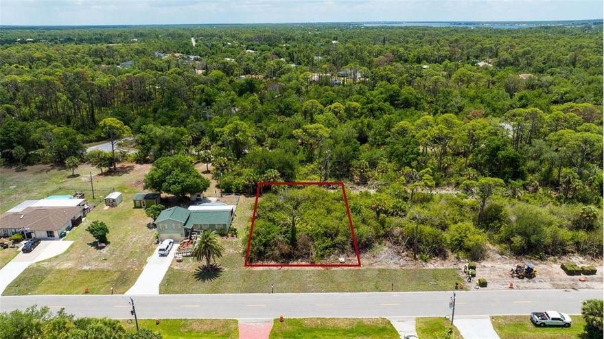 Build your dream home or secure a great investment opportunity with this ideally located vacant lot in the growing area of Port Charlotte! Nestled in a desirable location with no HOA, this property offers easy access to everything Southwest Florida has to offer. Conveniently located just minutes from Downtown Wellen Park, Venice Beach, Manasota Key, championship golf courses, dining, shopping, and the stunning Gulf Coast beaches. City Water is available in the neighborhood, and the property also provides quick access to Interstate 75, Warm Mineral Springs, and nearby entertainment and recreation. Don’t miss this opportunity to own a piece of paradise and build the home you’ve always envisioned in one of Southwest Florida’s fastest-growing areas!