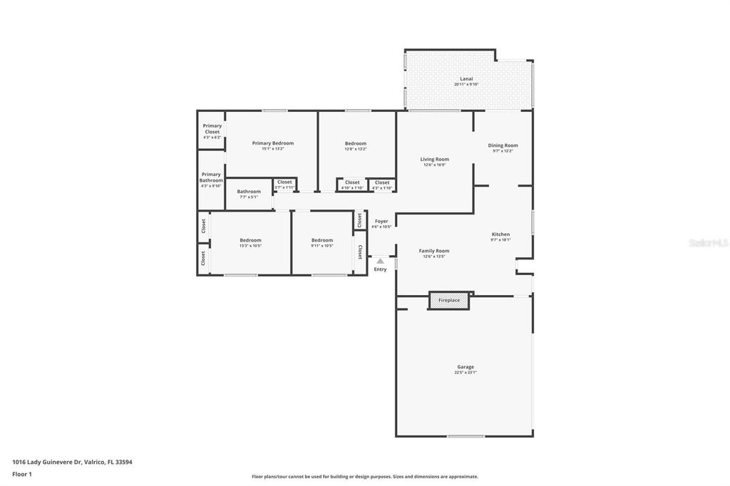 Photo of 1016 Lady Guinevere Drive, Valrico, FL 33594 (MLS # TB8468063)