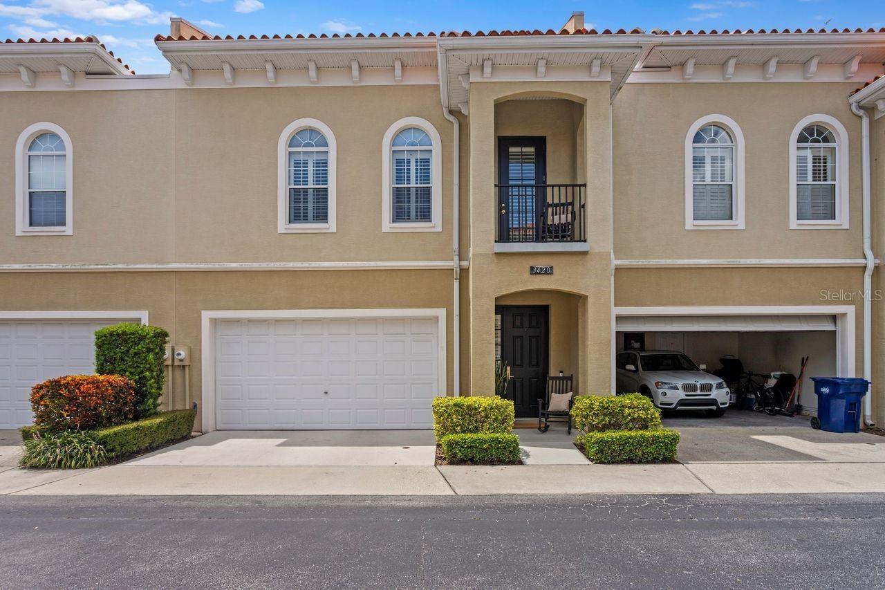 Fall in Love with This Fully Renovated Townhome in the Heart of South Tampa!
Welcome to a stunning, move-in-ready townhome that has been completely renovated from top to bottom! Ideally located in the heart of South Tampa, this beautiful home is just minutes from Tampa International Airport, Bayshore Boulevard, Hyde Park, Downtown Tampa, and mere steps from the new Gandy Publix, Target, and Selmon Expressway.
No detail was overlooked in this full-scale renovation—everything is brand new, from the kitchen cabinets to the door hardware, designer lighting, and luxury flooring throughout. The entryway features gorgeous custom millwork, setting the tone for the elegant design found throughout the home.
The remodeled kitchen is a true showpiece, boasting custom 42-inch cabinets, quartz countertops, brand-new LG stainless steel appliances, and a bar-height counter that opens into the spacious living and dining areas—perfect for entertaining.
The open-concept layout allows for effortless gatherings, while custom crown moulding and thoughtful design touches add charm and sophistication throughout. Upstairs, the luxurious primary suite features soaring 14-foot tray ceilings with inlay lighting, a private balcony, an oversized walk-in closet with custom shelving, and a spa-like en-suite bath complete with porcelain tile, a walk-in shower, and a garden soaking tub.
Two additional bedrooms are generously sized, offering large closets, plantation shutters, and a shared fully renovated bath. Additional highlights include an upstairs laundry closet, a two-car garage with new epoxy flooring and built-in storage, and a spacious, private pavered patio—ideal for relaxing or entertaining.
This home also features two brand-new A/C units and a new water heater for added comfort and peace of mind. It’s truly turnkey and ready for you to move in.
Don’t miss this incredible opportunity—schedule your private showing today!