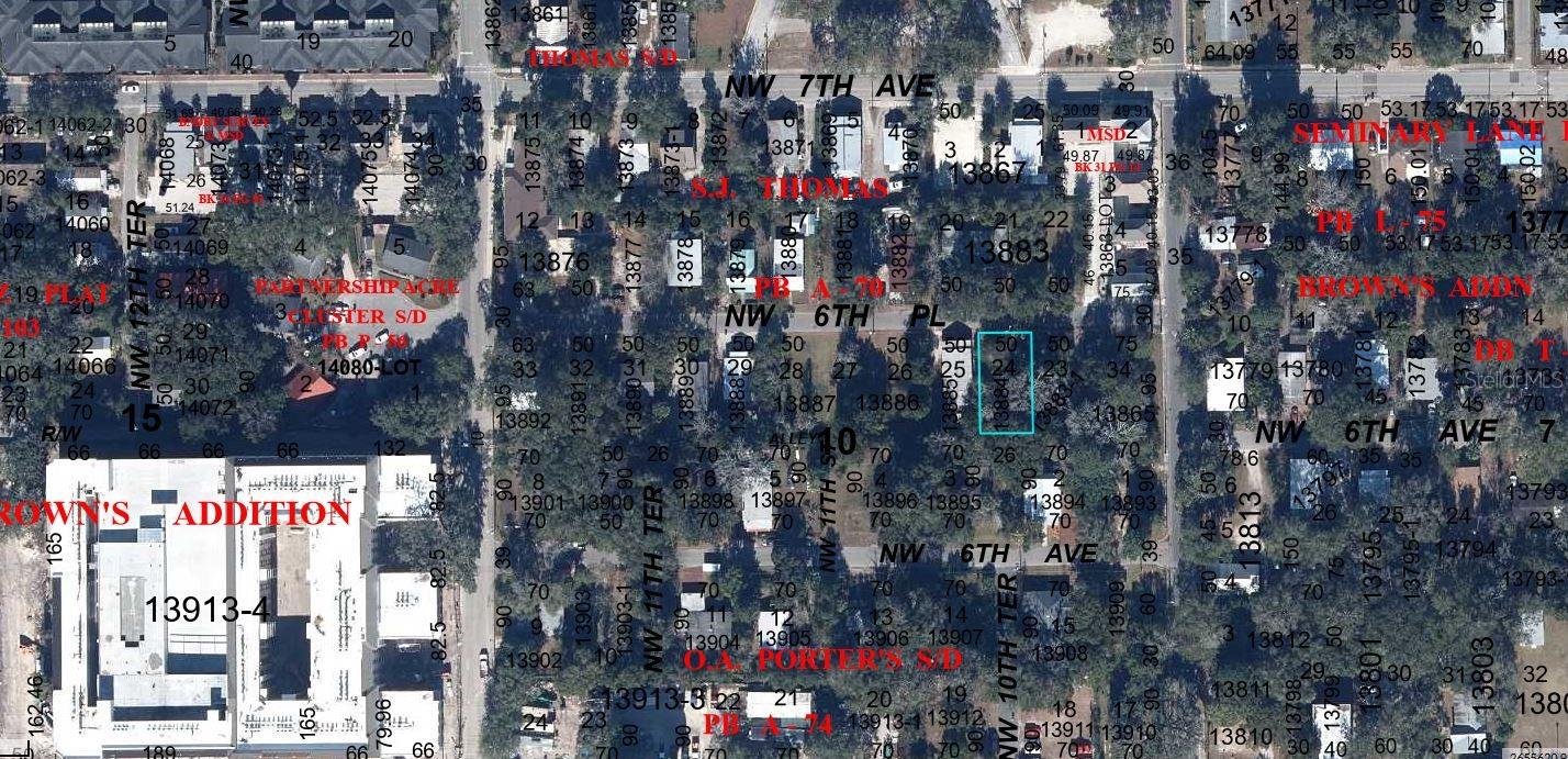 BROWNS ADD S J THOMAS - Land