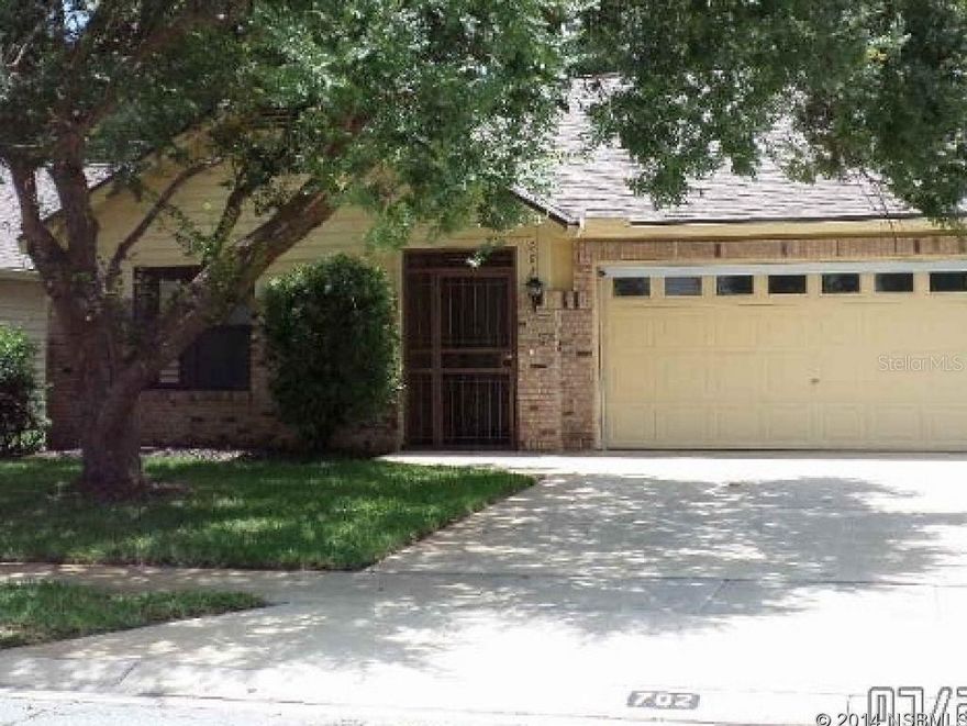 Freshly updated 2 bedroom in desirable Pine Island.  This home features fresh paint, carpet and appliances.  Enjoy the beautiful water view while lounging on the enclosed rear patio.  All room sizes are approximate.  Freddie Mac HomeSteps home.  Buyer to pay doc stamps on deed.    Please see PDF attachments ;Water: City