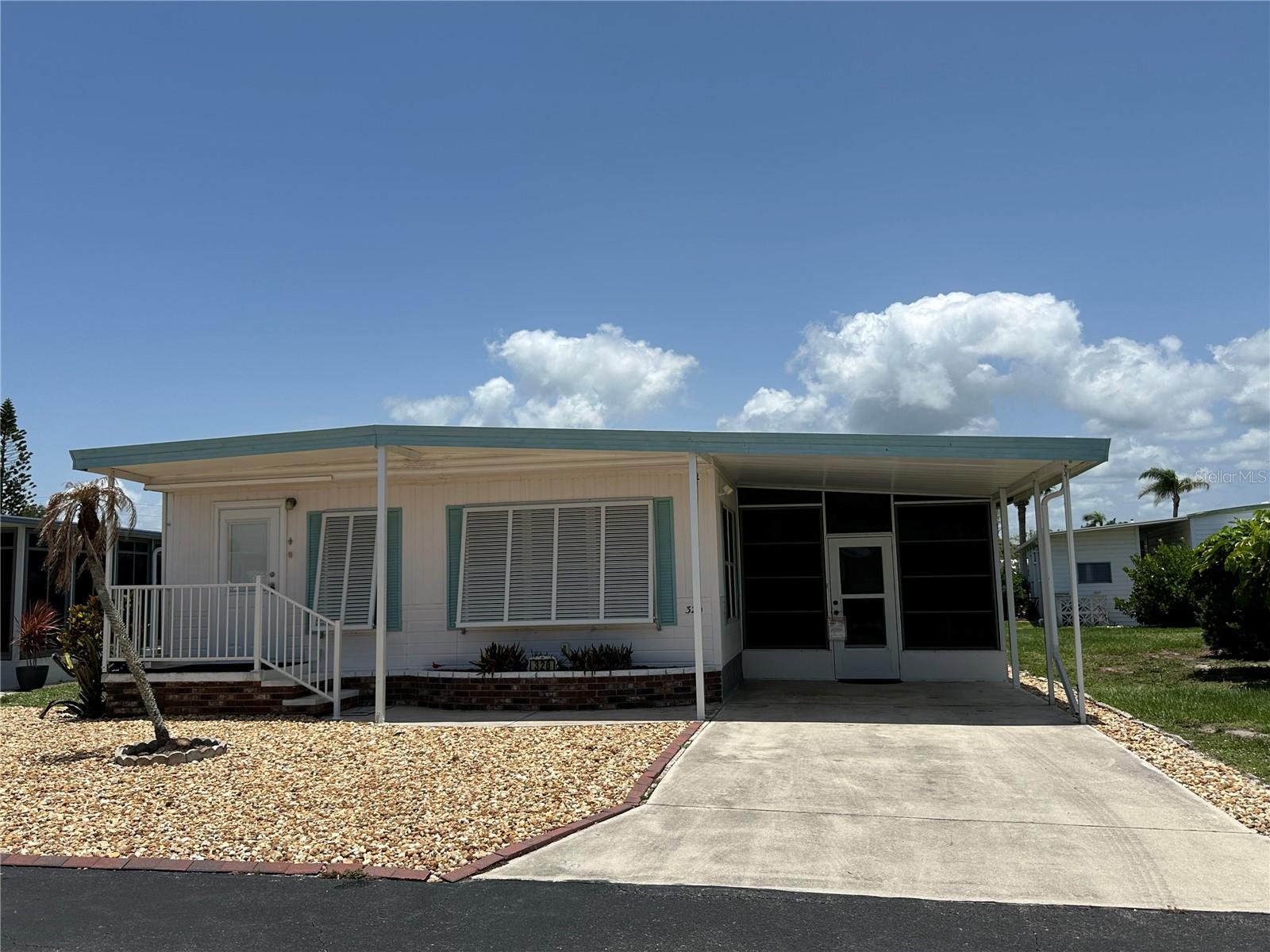 Welcome to easy Florida living in this furnished 2-bedroom, 2-bath mobile home located in a friendly 55+ community in Nokomis, FL. This charming home is fully furnished and move-in ready. It features a spacious layout with two comfortable bedrooms, two full bathrooms, and a large screened-in side lanai—perfect for enjoying your morning coffee or relaxing in the evenings. A laundry area is conveniently located in a private storage room off the lanai. The community offers an abundance of amenities, including a clubhouse with a library, billiards room, craft room, meeting spaces, a dance/function room with a stage, and a kitchen. Residents enjoy a busy calendar of social activities such as bingo, card games, potlucks, music nights, dances, and more. Outdoor amenities include a heated pool, bocce courts, shuffleboard, horseshoe pits, and three scenic lakes—two of which are open for fishing. This home is just a short drive to local beaches, shopping centers, and dining options. Rent includes water, sewer, garbage pickup, basic cable, and lawn maintenance, making it an excellent value. Both short-term and long-term rental options are available. If you’re looking for a comfortable, low-maintenance home in an active, welcoming community near the beach, this is the perfect place for you. Contact us today to schedule a showing or for more information.