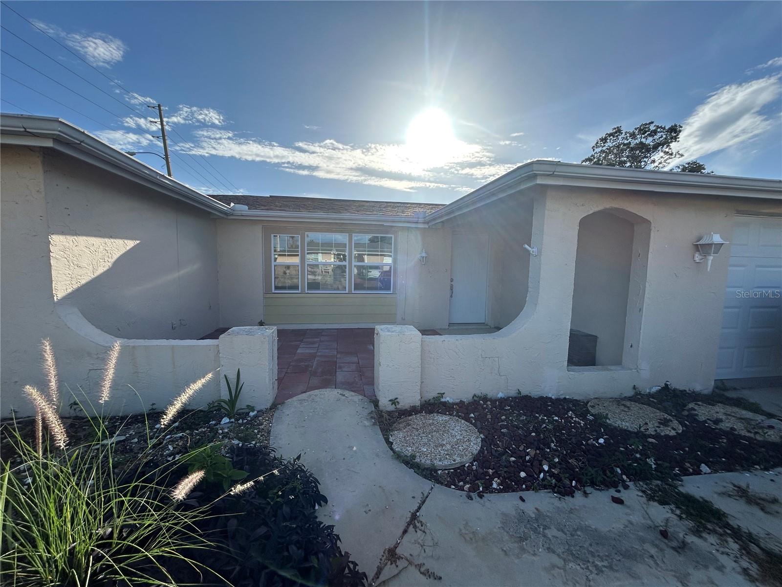 Great El Dorado home in Jasmine Estates and is a 3 bed 2 bath 1442 sq ft home with screened in pool. Home is tiled though you and recently updated kitchen and baths. The pool will need some work. Newer appliances with a glass stove oven, large refrigerator, washer & dryer. Located on the corner lot. Home is being sold as-is.