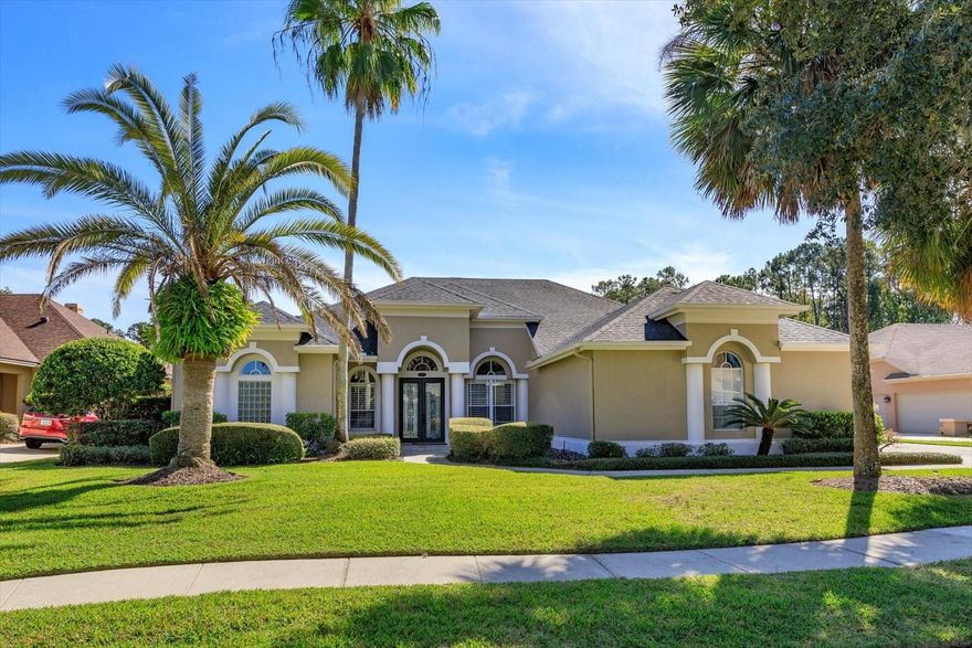 Located in the sought-after, guard-gated Lake Forest community with evening security, this beautifully maintained home offers an exceptional blend of comfort, space, and resort-style living. Featuring 5 bedrooms and 4 full bathrooms, 3 car garage. The home boasts a desirable split floor plan with a large upstairs bedroom that also functions perfectly as a bonus room or flexible living space. The thoughtfully designed layout includes a private office, a spacious kitchen that opens to the family room, and separate formal living and dining rooms, ideal for both everyday living and entertaining. The kitchen is equipped with granite countertops, updated cabinetry, and stainless-steel appliances, all completed in 2018, along with two pantries for ample storage. Major updates provide peace of mind, including a new roof (December 2018), two new A/C units (late 2018), a new water heater (late 2018), new interior and exterior paint (2018), and a new fence (2018). The washer and dryer were replaced around 2023.Step outside to your private backyard oasis featuring a refinished pool (approx. 2022) with saltwater system, paver pool patio (approx. 2020), propane-heated pool and spa, and newer pool pump and heater. Three pocket sliding glass doors create seamless indoor-outdoor living. Lake Forest residents enjoy an impressive array of amenities, including a clubhouse with full kitchen and media center, resort-style pool and heated spa, fitness center, tennis courts, pickleball, playground, basketball courts, shuffleboard, sandy beach for volleyball, and a fishing dock. Conveniently located near shopping, dining, and major highways, this home offers both luxury and lifestyle in one of the area’s most desirable communities.