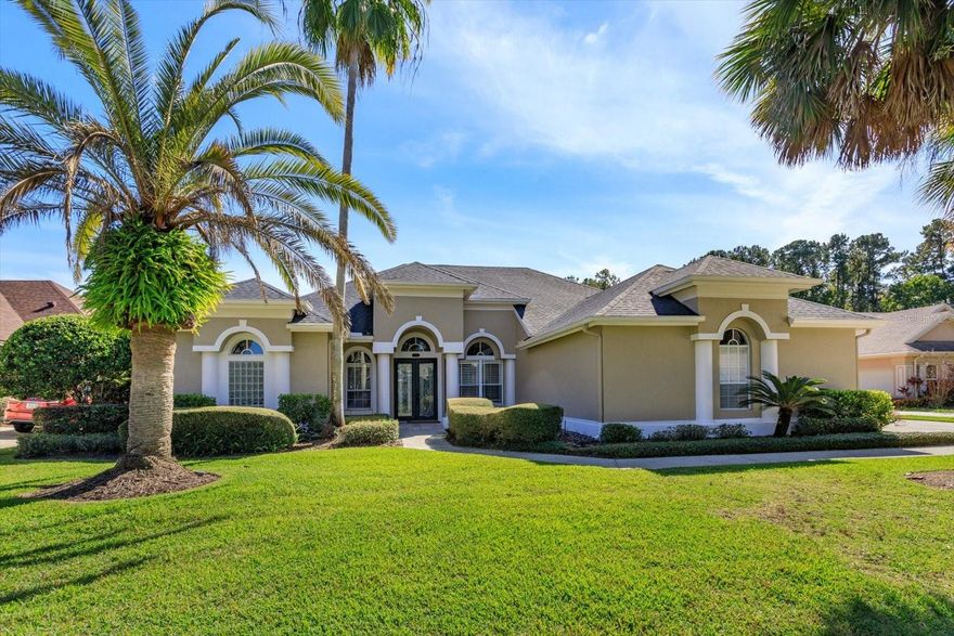 Located in the sought-after, guard-gated Lake Forest community with evening security, this beautifully maintained home offers an exceptional blend of comfort, space, and resort-style living. Featuring 5 bedrooms and 4 full bathrooms, 3 car garage. The home boasts a desirable split floor plan with a large upstairs bedroom that also functions perfectly as a bonus room or flexible living space. The thoughtfully designed layout includes a private office, a spacious kitchen that opens to the family room, and separate formal living and dining rooms, ideal for both everyday living and entertaining. The kitchen is equipped with granite countertops, updated cabinetry, and stainless-steel appliances, all completed in 2018, along with two pantries for ample storage. Major updates provide peace of mind, including a new roof (December 2018), two new A/C units (late 2018), a new water heater (late 2018), new interior and exterior paint (2018), and a new fence (2018). The washer and dryer were replaced around 2023.Step outside to your private backyard oasis featuring a refinished pool (approx. 2022) with saltwater system, paver pool patio (approx. 2020), propane-heated pool and spa, and newer pool pump and heater. Three pocket sliding glass doors create seamless indoor-outdoor living. Lake Forest residents enjoy an impressive array of amenities, including a clubhouse with full kitchen and media center, resort-style pool and heated spa, fitness center, tennis courts, pickleball, playground, basketball courts, shuffleboard, sandy beach for volleyball, and a fishing dock. Conveniently located near shopping, dining, and major highways, this home offers both luxury and lifestyle in one of the area’s most desirable communities.