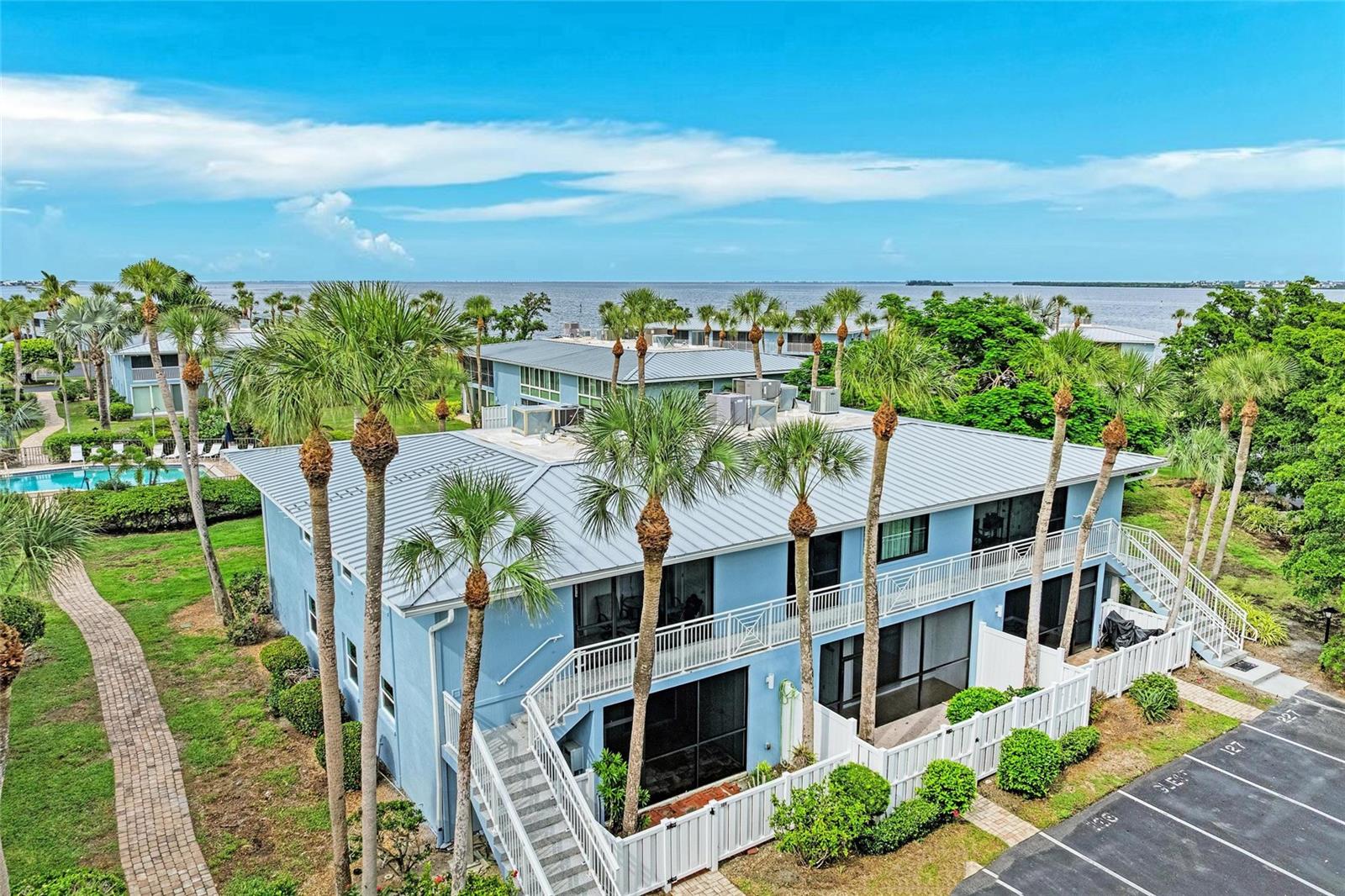 Turnkey furnished and elevated 1-bedroom, 1-bath condo just steps to the public beach on Anna Maria Island! Located in the highly desirable Westbay Cove community, this spacious second-floor unit offers an open floor plan filled with natural light and a private balcony overlooking the pool and lush landscaping. In addition to the primary bedroom, built-in bunk beds provide extra sleeping arrangements, perfect for visiting guests or grandchildren’s sleepovers.
The condo comes fully furnished, including flat-screen TVs in both the living room and bedroom, and is move-in ready. Westbay Cove features resort-style amenities with two heated swimming pools, tennis and pickleball courts, outdoor sitting areas, a kayak and paddleboard launch, and beautifully maintained tropical grounds. Large dogs are welcome, and short-term monthly rentals are allowed, adding excellent flexibility for personal use or income potential.
This condo is priced to sell with its unbeatable location, inviting layout, and strong rental opportunity, this property offers the perfect chance to enjoy the Anna Maria Island lifestyle. *Note: Property Information received from third-party sources is considered reliable but is not guaranteed. All information should be independently verifified by buyers and buyers' agent.