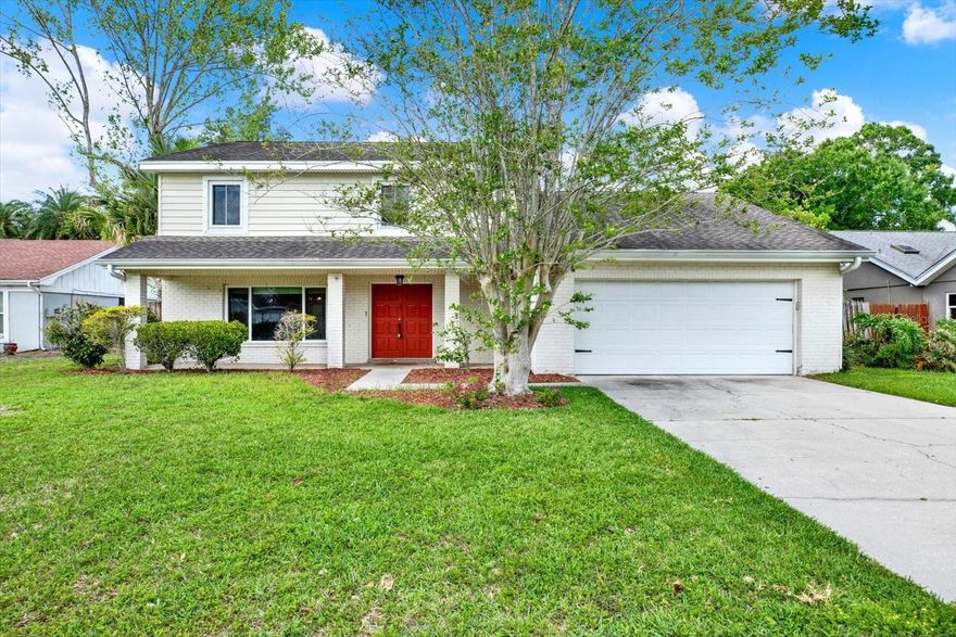 Opportunity knocks in the heart of Carrollwood. Tucked along a quiet cul-de-sac street, this 4-bedroom, 2.5 bath pool home sits on a spacious quarter-acre lot in Fairway Village surrounded by mature landscaping and established homes.  Inside, you’ll find a traditional layout with generously sized rooms, a wood-burning fireplace, and multiple living areas with flexibility for everyday living and entertaining. Sliding doors lead to a screened lanai and private backyard with a caged pool, ready to be brought back to life.  Ideally located between I-75 and the Veterans Expressway, you'll enjoy easy access to Tampa International Airport, Downtown Tampa, area beaches, and local attractions. Nearby conveniences include Whole Foods, Sprouts, the Carrollwood Cultural Center, and the Upper Tampa Bay Trail. A great opportunity to transform this well-located home into something truly special.