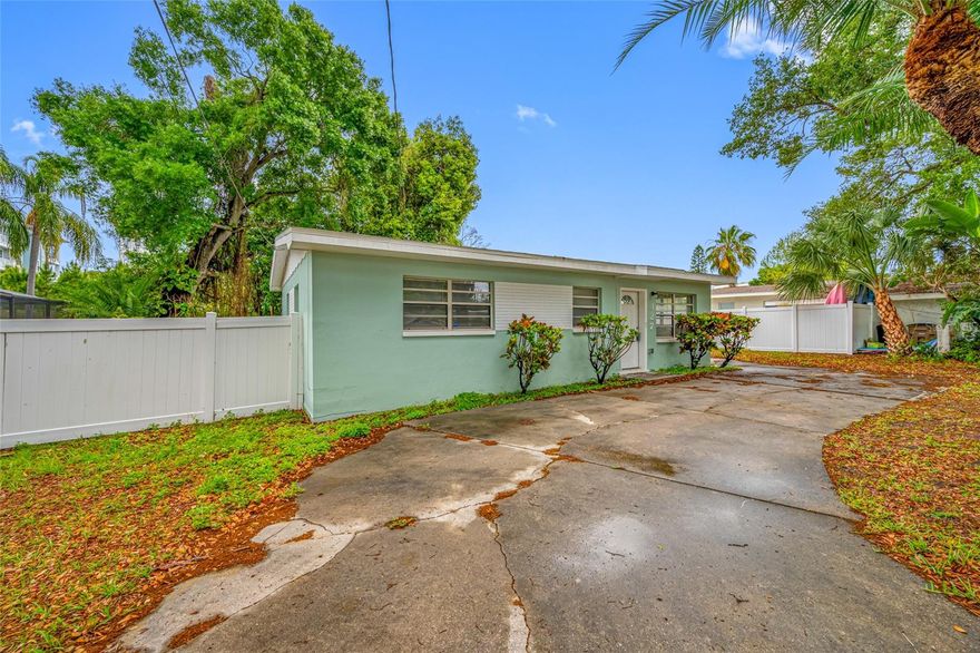 Nestled in the heart of Belleair, this charming two-bedroom and one-bath single family-home is full of potential and ready for your personal touch. Major updates have already been taken care of, including the electric panel, roof, hot water tank, appliances and air conditioning- giving you a solid head start toward comfortable, worry-free living. Step outside to enjoy a space that offers privacy and backs up to the Pinellas trail, perfect for biking, walking and enjoying Florida lifestyle. Location is everything and this home delivers. You'll also enjoy being walking distance of the Belleair recreation center, and for golf enthusiasts will love being just minutes to the Belleair Country Club. Opportunities like this in one of Pinellas County's most desirable communities don't come around often. Whether you're looking for a primary residence, vacation home, or investment opportunity, this property is a rare find.