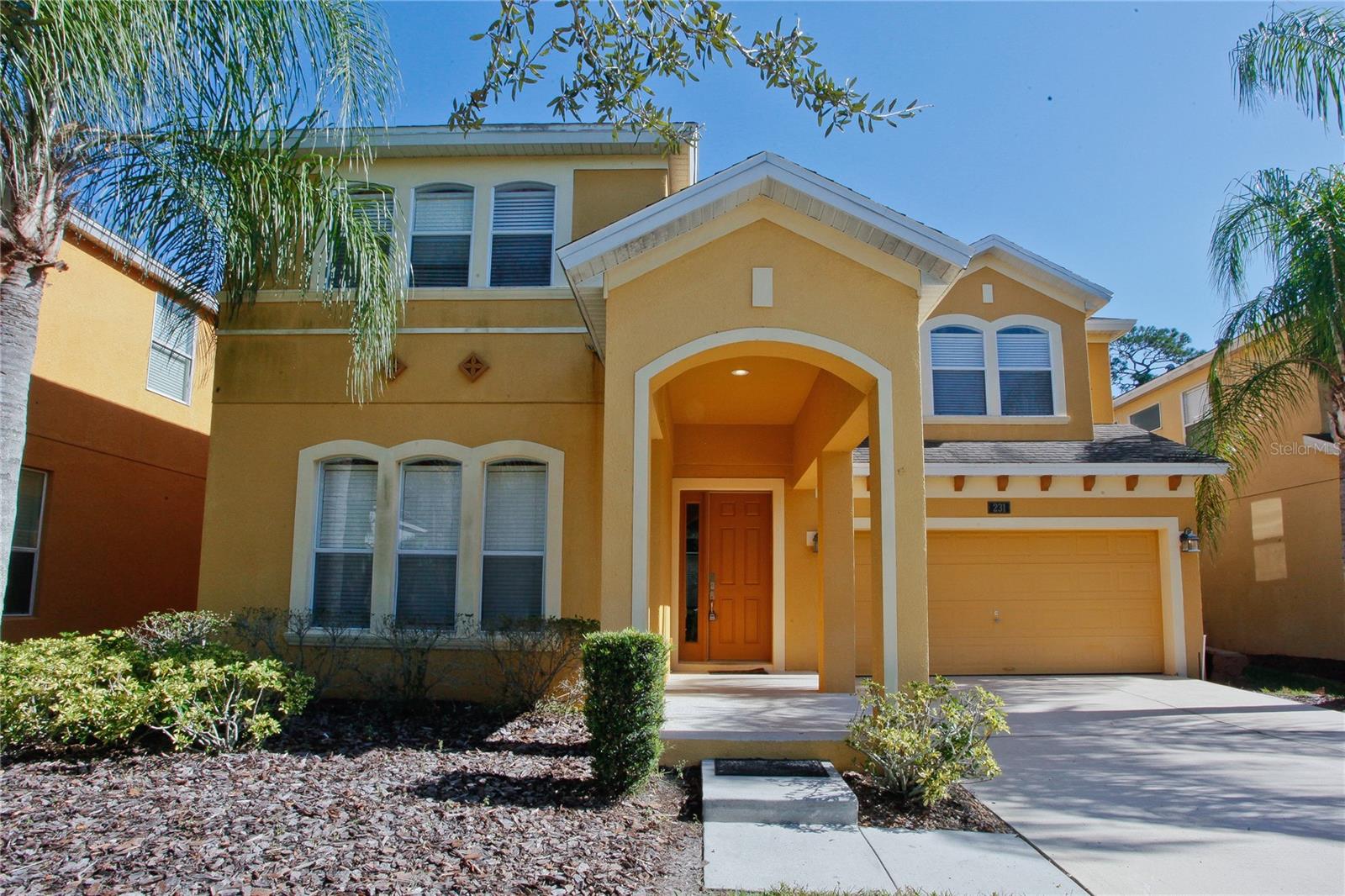 You have found your next investment home! Located in the gated Bella Vida Resort directly behind medieval times , this home is an amazing 4 Bed/4 Bath floor plan. With 4 suites, a private heatable pool and spa, game room in the garage this home has it all! We can provide 2 years of rental history along with future bookings for the new owner!