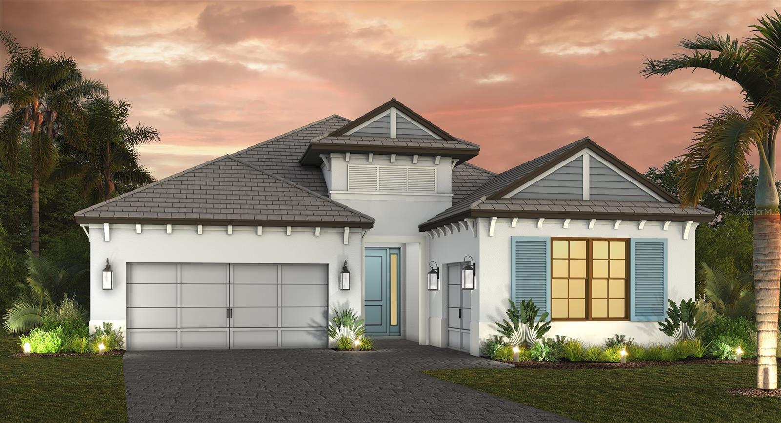 Under Construction. Stunning Carlotta 2 Plan – Spacious, Elegant, and Exceptionally Versatile
Step into the beautifully designed Carlotta 2 plan, offering 2,567 square feet of thoughtfully arranged living space that lives even larger. This home features 3 spacious bedrooms, 3 full bathrooms, and a highly adaptable Club Room—perfect for a home office, media lounge, or guest retreat.
Enjoy the convenience of a 2-car garage plus a separate single-car garage, providing ample space for vehicles, storage, or even a workshop.
Outdoors, relax in your private pool and spa, ideal for entertaining or unwinding while watching the sunset in your own serene oasis.