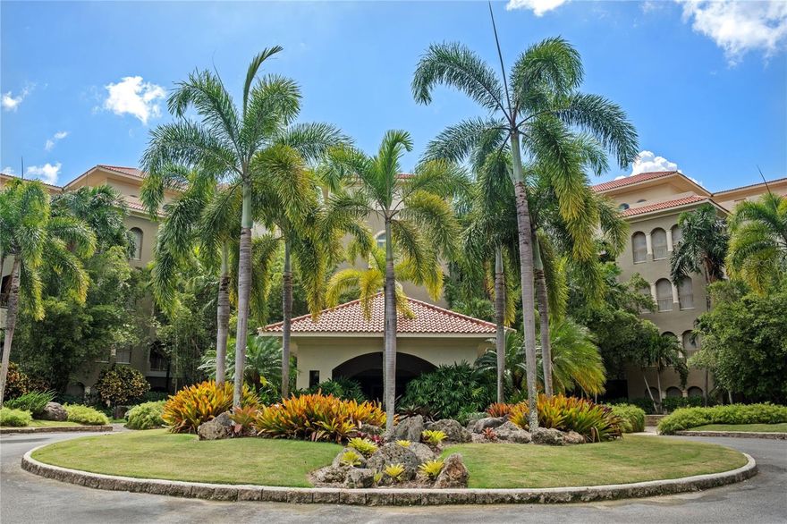 Plantation Village 3-208 offers a unique opportunity to own one of the coveted corner residences in Building 3—a second-story home defined by its expansive wrap-around terrace and serene elevated views. Set within the Dorado Beach Resort, this residence delivers a refined blend of indoor comfort and outdoor living, all within the exclusive community anchored by the Ritz-Carlton Reserve.
Designed for light, space, and privacy, this 3-bedroom, 3.5-bathroom condo, with 2,337 sq. ft. of living area, features multiple exposures, oversized windows, and an airy layout that opens directly onto its signature terrace. Enjoy direct terrace access from both the living room and the primary bedroom, creating a seamless connection between interior spaces and the expansive outdoor area. The property is offered turn-key, complete with furnishings, making it easy to enjoy from the moment you arrive.
Ownership in Plantation Village provides eligibility for the renowned Dorado Beach Resort membership, granting access to an unmatched collection of amenities: TPC golf courses, world-class beaches, tennis and pickleball facilities, members-only dining, multiple pools, the water park, a full fitness center, Encanto Beach Club, the Rockefeller Nature Trail, Spa Botánico, and the Barlovento beachfront experience.
Residents of Building 3 also benefit from dual elevators, 24/7 concierge and security services, pet-friendly policies, and full emergency backup systems maintained by the on-site management team.
A beautifully appointed home in one of Puerto Rico’s most exclusive neighborhoods, 3-208 is ready for immediate enjoyment. Contact us to schedule your private tour.
