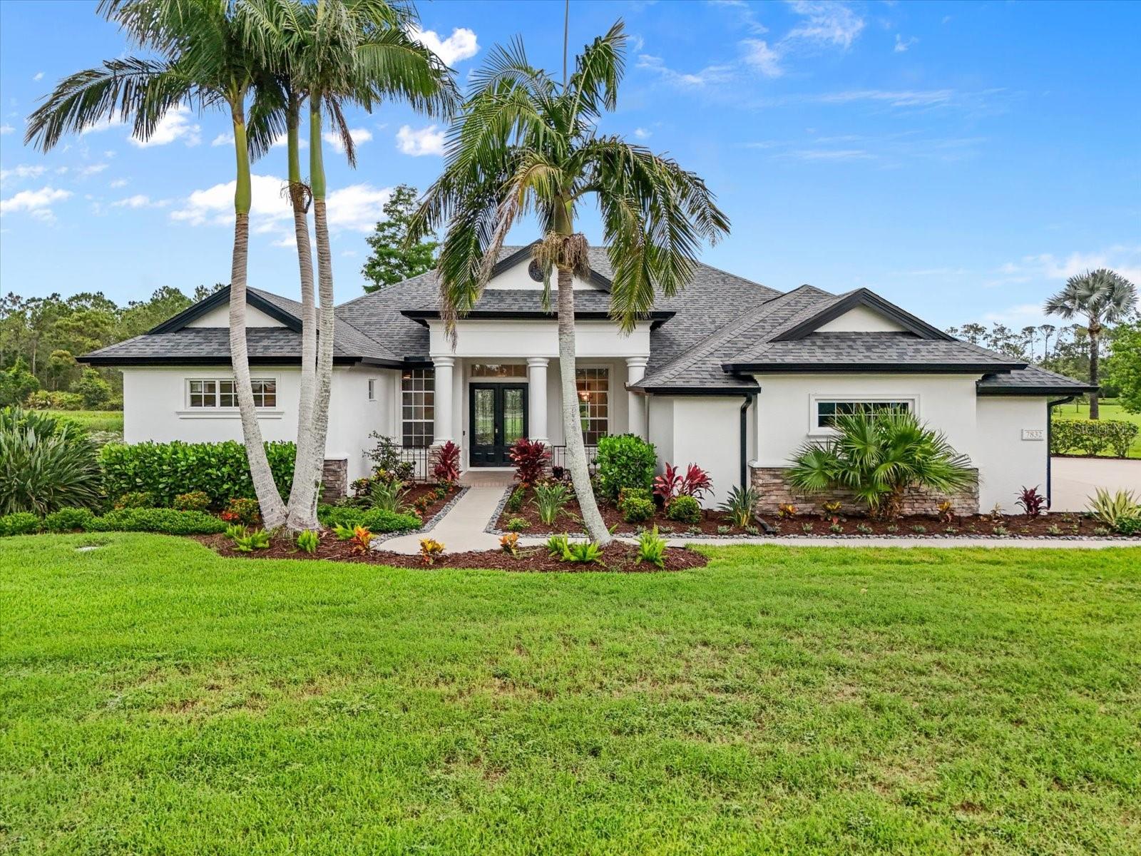 One or more photo(s) has been virtually staged. Boasting a REDONE and RESURFACED SALT WATER POOL with a NEW PAVER POOL DECK, and NEW exterior and interior paint, this Nohl Crest home checks all the boxes for desirable Florida living. Three recently replaced AC units provide powerful, efficient cooling for nearly 3,600 sq ft of adaptable functionality in this 4-bedroom, 4-bath home. With two dedicated offices and an upper-level bonus room/loft, this home easily meets the demands of today’s remote work and evolving family needs. Designed with connection in mind, the open layout makes every gathering feel effortless, complemented by the added security with almost all NEW HURRICANE-RESISTANT WINDOWS. Whether it’s youngster running through the expansive green lawns nourished by the NEW IRRIGATION SYSTEM, fun unfolding in the upstairs loft, or adults sharing stories and enjoying the calming views from the heart of the home, this home is destined for memories. Beyond the beautiful design, this home brings peace of mind with its 70-FOOT ELEVATION as well a large-scale 22x33 ft three-car garage. Upon entering the heart of East Manatee County, discover the unparalleled lifestyle in The Preserve at Panther Ridge. This exclusive neighborhood provides ample space for privacy, outdoor living, while maintaining a sense of community. Surrounded by lush natural preserves and scenic trails, residents enjoy a tranquil environment perfect for nature enthusiasts and those seeking a peaceful retreat. Other notable improvements include: Backyard Fence (2023), 2 Exterior Doors (2024), brand new landscaping (2025), and a replaced septic pump (2024) Spectrum Internet and TV Package included in HOA Fee's! Same day showings available!