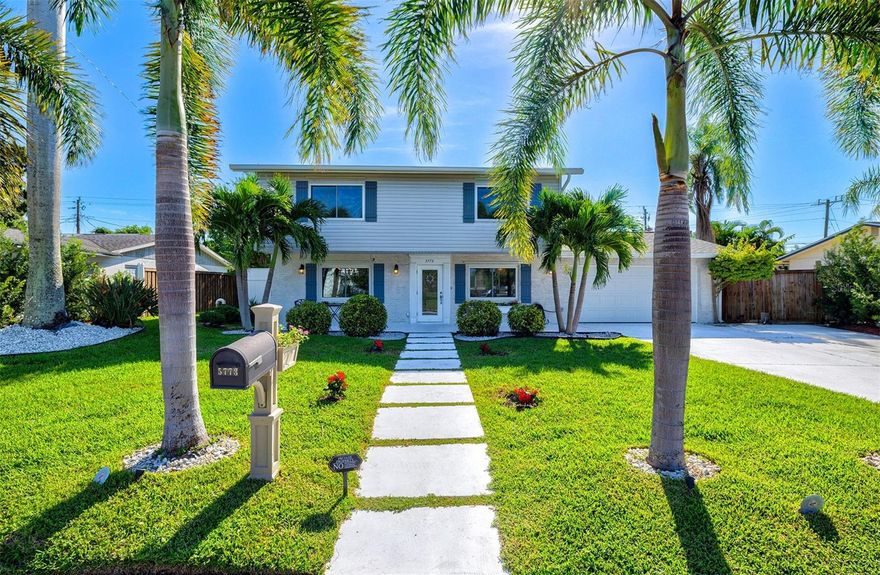 LOCATION! 5 Minutes to Siesta Key Beach, shopping, dining, entertainment, schools, and more!
NO HOA/Fees! Dedicated parking spot for your Boat/RV.

Remodeled colonial with luxury features just 5 minutes from the beach! This spacious 4-bed, 2.5-bath boasts many new upgrades including new kitchen with shaker cabinets and quartz counter-tops, real marble baths, jacuzzi tub and high-end fixtures. All major systems recently updated - roof, plumbing, electrical, HVAC, water heater, and appliances, plus WiFi smart-home features. On a professionally landscaped quarter-acre lot with plenty of room for your dream pool and second residence (ADU). 

This location can't be beat. Move-in ready!