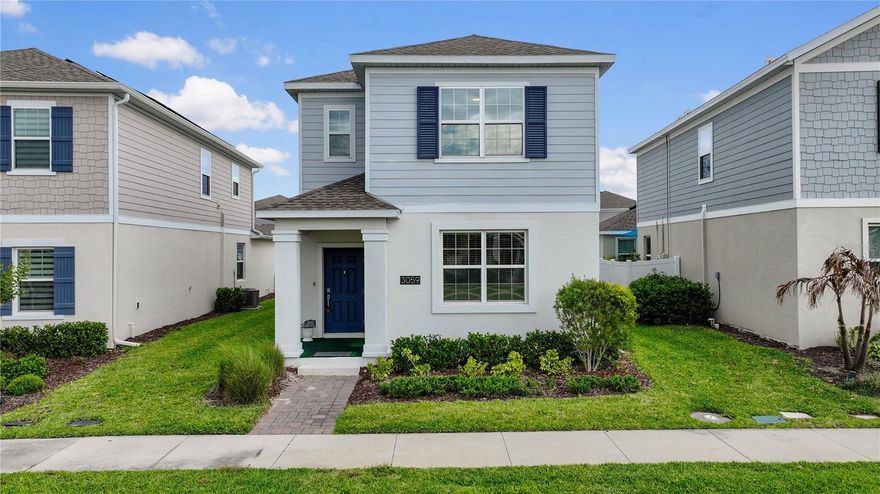 Located in the desirable Bridgewalk community in St. Cloud, this spacious 4-bedroom, 3.5-bath home offers a versatile layout and modern finishes throughout. The first floor features an open-concept design with a large living and dining area that flows seamlessly into the kitchen, complete with stainless steel appliances, quartz countertops, and ample cabinet space. A convenient first-floor bedroom with a walk-in closet and private bathroom provides the perfect setup for guests or multi-generational living. Upstairs, the primary suite offers a comfortable retreat with a walk-in closet and an en-suite bathroom featuring dual sinks, a soaking tub, and a separate shower. This home is equipped with solar panels to help reduce energy costs and includes access to Bridgewalk’s resort-style amenities, including a clubhouse, pool, playground, and walking trails. Conveniently located near Lake Nona Medical City, major roadways, shopping, dining, and area attractions.