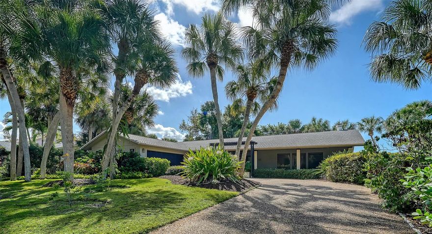 Welcome to Siesta Cove on Siesta Key, just minutes from world famous Siesta Key Beach. This bright, well maintained home offers comfortable island living in one of the area’s most desirable neighborhoods. The layout provides excellent flexibility with both a living room and a separate family room, giving you plenty of space to relax or entertain guests. Oversized windows throughout the home bring in natural light and offer beautiful views of the mature tropical landscaping, creating an inviting atmosphere. An electric fireplace adds warmth and character to the living room, while the two skylights in the family room bring in beautiful natural light throughout the day. The kitchen offers granite countertops, a large island with seating, and generous cabinet storage. The cabinets are real maple with soft close drawers and doors, crown molding, and lighted glass display cabinets. Additional conveniences include under cabinet lighting and pull out drawers, making storage easy and accessible. The primary suite serves as a comfortable private retreat. It features a large walk in closet with built in organization and an en-suite bathroom with dual vanities, granite countertops, and a spacious tiled shower. After spending the day at Siesta Key Beach, you can rinse off at the outdoor shower before heading inside. Two outdoor living areas allow you to enjoy Florida’s coastal climate: a front entrance lanai and a private lanai off the family room, both ideal for morning coffee or relaxing in the evening. The side load two car garage enhances the home’s curb appeal and provides additional storage space. Several major systems have already been updated. The roof was replaced in 2020, including two skylights. The home also features PVC sewer lines, the air conditioning system was replaced in 2022, and the water heater was replaced in 2023. Best of all, the property experienced no damage during the recent storms, providing additional peace of mind for buyers. This is a wonderful opportunity to enjoy the relaxed lifestyle of Siesta Key, just minutes from the beach, dining, and everything the island has to offer.