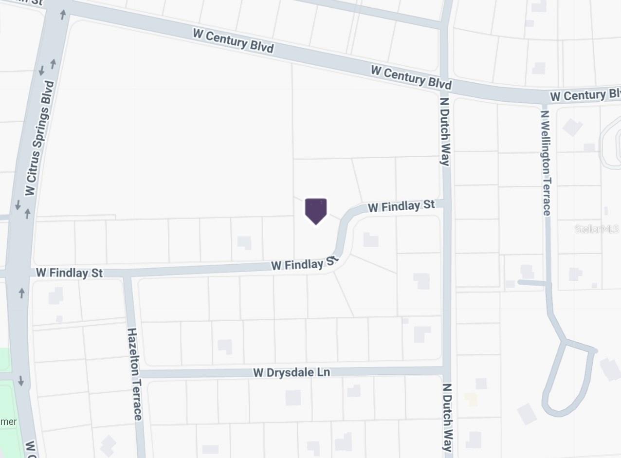 Vacant lot available just under an acre in Citrus Springs. Not in a flood zone. Build your new home on a corner lot