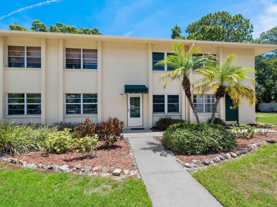 One or more photo(s) has been virtually staged. Welcome home to this charming two-bedroom, one-and-a-half-bath townhome in desirable North Sarasota. Located in the boutique Summer Lakes community, residents enjoy lush green space, a tranquil pond, a community pool, and a clubhouse, creating a peaceful setting just minutes from it all. This two-story residence offers just over 1,000 square feet of comfortable living. The main level features a spacious family room, kitchen, dining area, and convenient powder room, with sliding glass doors leading to a private back porch, perfect for morning coffee or evening relaxation. Upstairs, you’ll find two generously sized bedrooms and a full bath. Recent updates include a new roof, new luxury vinyl plank flooring upstairs and newer windows and sliders throughout, making this home truly move-in ready. Ideally situated near downtown Sarasota, Sarasota-Bradenton International Airport, The Ringling Museum, and UTC shopping and dining. Affordable and versatile, this townhome is an excellent opportunity for investors, Ringling College and New College students, first-time homebuyers, or seasonal residents looking for a low-maintenance Florida retreat.