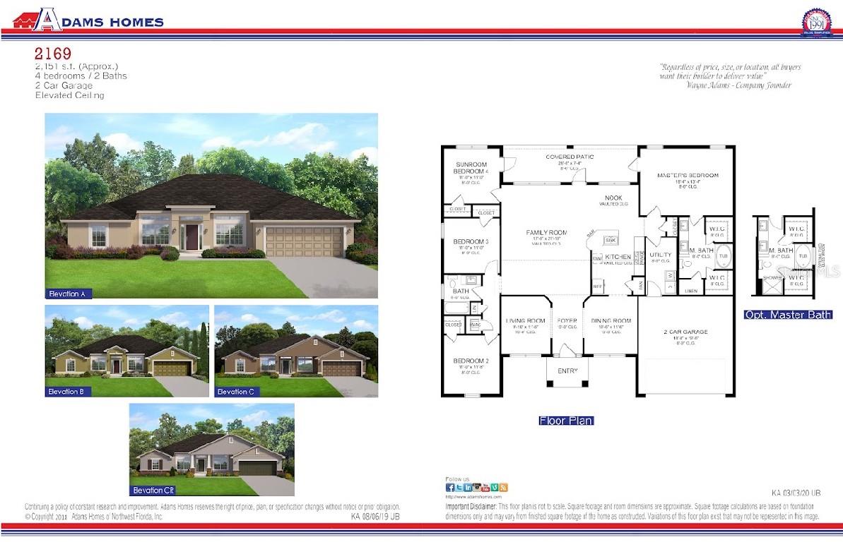 Under Construction. Welcome to this magnificent newly constructed home- 3 bedrooms and a den/study, two baths with a formal living room and dining room. Nestled in the vibrant North Port area, this home provides ample room for you, your family, and your guests to enjoy. Vaulted ceilings give this house spaciousness and an airy feel, creating a sense of grandeur in the living area, and allowing the natural light to make the space feel even larger and more inviting. Ceramic tile flooring throughout except in the bedrooms, designer LED recessed lighting, 36' upper cabinets with crown molding, granite counter tops in the kitchen and baths, stainless steel appliances, double pane insulated tilt-in sash windows for energy efficiency. This property also comes with a 10-year structural warranty for peace of mind. only $1000 down to secure this home today!