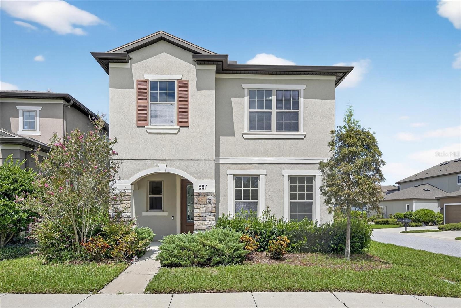 Welcome Home to FishHawk Ranch West! This 4-bedroom, 2.5-bath home is perfectly situated on a corner lot with an oversized driveway in one of the most sought-after communities in the Tampa Bay area. Known for its A-rated schools within walking distance, this neighborhood is ideal for families seeking both convenience and lifestyle. Step inside and fall in love with the abundant natural light, beautiful fixtures, and open-flow floor plan. The first floor offers a versatile bedroom that can also be used as a home office, while the upstairs features a spacious family living area that could easily be converted into a 5th bedroom if desired. FishHawk Ranch West offers resort-style amenities and a vibrant family atmosphere, including a gym, pool, playgrounds, basketball courts, and scenic walking trails. This master-planned community is known for its welcoming spirit and family-friendly lifestyle. Commuters will love the quick access to Tampa, Riverview, and Brandon, making work and play just minutes away. This home is priced to sell and won’t last long—come see it today and discover why this home feels like home the moment you walk in!