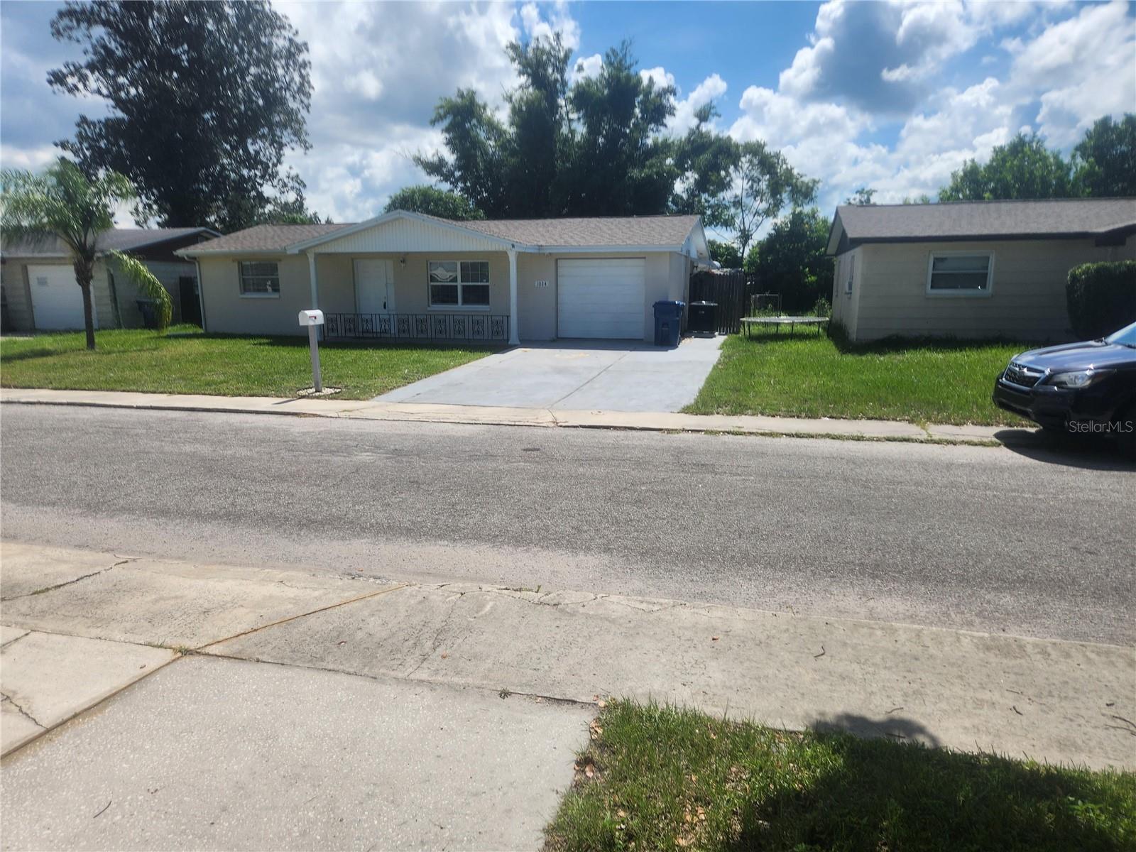 Charming and cozy home in a great location. 3BR, 1BA with a big yard that is completely fenced. Ceramic tile flooring throughout. Brand new appliances and granite countertops in the kitchen, Newer roof and new AC. Storage shed in the back for tools and equipment. Right on the border with Tarpon Springs with is numerous restaurants and lots of entertainment. Easy commute to ALT and US 19, while peaceful and relaxing. This home checks all the boxes.