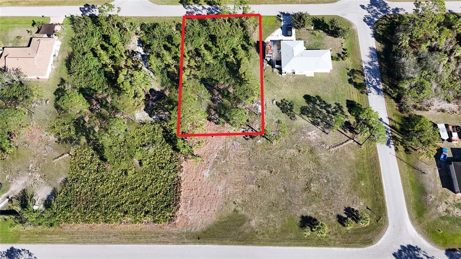 Minutes to Englewood beaches! Build your dream home in the quiet, growing community of Port Charlotte. Located in desirable flood zone X, no flood insurance is required. You’ll be just a short drive to Boca Grande, golf courses, shopping, dining, and all the best the Florida Gulf Coast has to offer. With no HOA or deed restrictions and utilities nearby, this property offers the freedom and convenience to create your ideal coastal retreat.