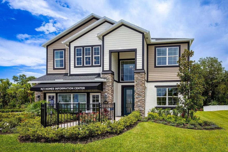 Welcome to 1205 Basalt Lane, a stunning 5-bedroom, 5-bathroom model home located in the vibrant community of Sanford, FL. This contemporary 2-story residence boasts new construction and was impeccably crafted by M/I Homes, known for quality and attention to detail.
 
Upon entering, you'll be impressed by the spacious layout spanning over 3,556 square feet, offering ample room for comfortable living and entertaining. A flex room located just off the foyer can be used as formal dining room, offering you quick access to the kitchen through the butler's pantry.
 
The home features 5 generously sized bedrooms, providing plenty of space for family members or guests to retreat and unwind. A first-floor secondary owner's bedroom makes for the ideal guest suite.
 
The well-equipped kitchen is a chef's dream, featuring modern appliances, sleek countertops, and abundant storage space for all your culinary needs. Whether preparing a quick meal for yourself or hosting a dinner party, this kitchen is sure to inspire your inner chef.
 
Each of the 5 full bathrooms is elegantly designed, offering both style and functionality. The bathrooms are equipped with high-quality fixtures and finishes, creating a spa-like atmosphere where you can relax and rejuvenate after a long day.
 
This home also includes a variety of rooms that cater to your lifestyle needs. From a cozy living room where you can unwind with loved ones to a spacious loft where you can host movie and game nights, there is a space for every occasion.
 
Outside, you'll find an 11' x 12' extended lanai area perfect for enjoying the Florida sunshine. Whether you're hosting a barbecue with friends or simply relaxing with a good book, the outdoor space offers endless possibilities for leisure and entertainment. With the 2-car garage, you'll have plenty of room for your vehicles and guests.
 
Don't miss the opportunity to tour this beautiful Sanford home. Contact us today to schedule a viewing and experience the charm and comfort that 1205 Basalt Lane has to offer. This model is a true gem, ready to welcome you home.