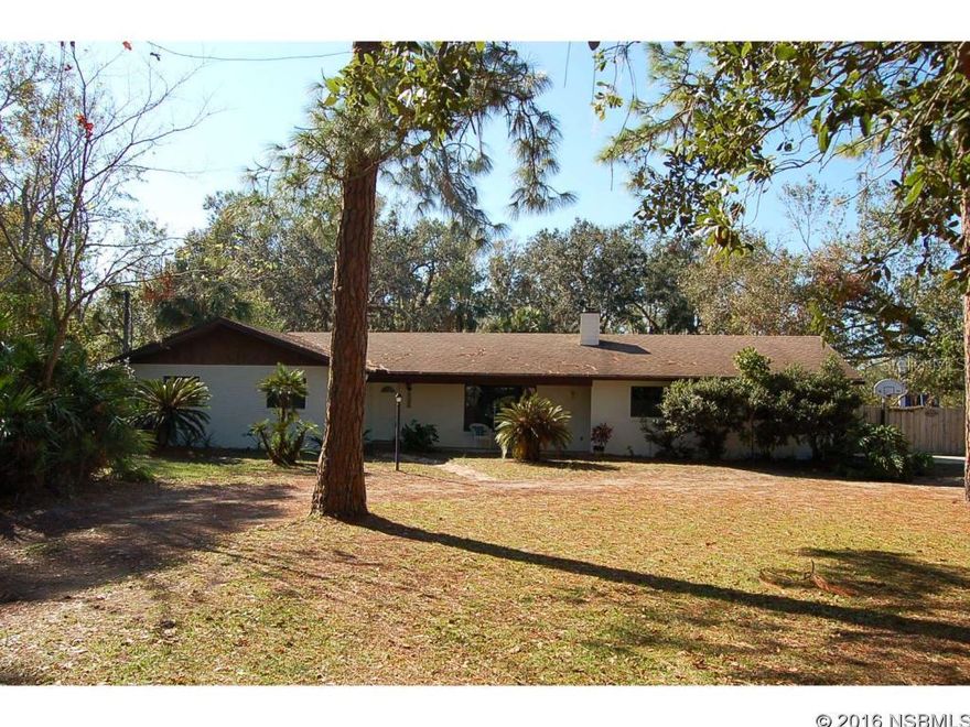 This property has the feel of country, while schools and shopping are conveniently located. The 1.13 acres has enough room for RV/Toys and auxiliary structure. Enjoy the in-ground pool for them hot days. Plenty of shade trees with LARGE oaks in back yard which has a 12â gate with direct access on SR 442, which can accommodate multiple vehicles or parking equipment for small business. Property is zoned A-3, limited agriculture classification. Zoning information attached to explore potential of this property. ;Water: City