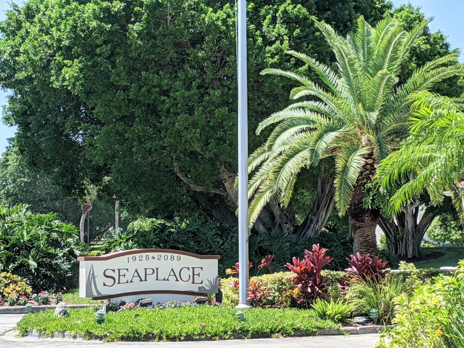 OPEN FOR 2026 SEASON. Live your Florida Dream in this 2 bed/2 bath condo on beautiful Longboat Key! Just steps away from the soft sandy beaches and sparkling waters of the Gulf of Mexico, this unit is one of the closest to the beach of all the Seaplace condos, directly across from the large resort style pool and the beach. Relax on the lanai, have a cocktail, and watch one of our spectacular Longboat Key sunsets! The open and spacious floor plan allows for gathering and entertaining, breakfast on the deck, or just hanging out. The serene master bedroom with peek-a-boo view of the Gulf is large enough to accommodate the built-in desk and work station, plus the king sized bed with plenty of room to move about and also features a large master bath with tons of closet space. The guest bedroom is cozy, has built-in closet and drawers and is conveniently located just across from the guest bath. Seaplace is a very desirable south Longboat destination; you'll be surrounded by the privacy and comfort of Longboat Key yet still be so close to shopping and dining on St. Armand's Circle, the culture and nightlife of downtown Sarasota, and everything else our beautiful area has to offer. Play tennis on the Har-Tru courts! Swim in your choice of two community pools! Walk our beautiful beaches! A covered assigned parking spot and storage closet are included. AVAILABLE 4/15/2025 THROUGH NOVEMBER AT $3500.PER MONTH OR AS ANNUAL AT $3200 + UTILITIES. High season rate is $7,000 per month.