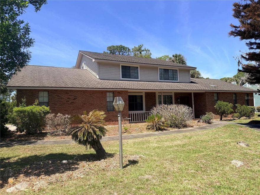 Discover the rare opportunity to own a true estate property in the sought-after, guard gated community of Pelican Bay. Situated on one of the biggest oversized lots in the community, with peaceful creek views, 576 Pelican Bay Dr. delivers the space, privacy, and potential that are nearly impossible to find in today's Daytona Beach market. This expansive residence offers an impressive footprint, perfect for buyers who want room to spread out and make updates as you see fit. Much of the interior remains in its original condition, giving you a clean slate to customize exactly to your taste. And for peace of mind, a brand-new roof will be installed for the new buyer, adding major value right out of the gate. Inside Pelican Bay, you'll enjoy 24/7 guard-gated security, well-kept grounds, and the serene, tree-lined streets the community is known for. Pool and golf memberships are available as well. This is a chance to secure a large home on a large lot in one of Daytona Beach's most respected gated communities while building immediate equity as you update it to your personal style. Step out your back door and take in the tranquil creek setting, ideal for nature lovers or anyone who appreciates a quiet, private backdrop. Location is another major win. You're just minutes to: I-4 and I-95 for quick access anywhere in Central Florida, Daytona International Airport, the beaches and boardwalks of Daytona, the Pavilion and the Volusia Mall for shopping and dining, Daytona International Speedway and endless entertainment, golf, parks, and coastal activities. Homes with this combination of space, security, and location rarely come available.