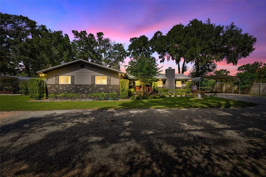 Located in one of Southeast Ocala's most sought-after neighborhoods, this charming home offers comfort, privacy, and plenty of space to enjoy Florida living at its best. The property is completely fenced large yard for the kiddos to run & play! The front yard is also fenced, with a black powder-coated aluminum fence that adds both elegance and security. Step into a home that's been thoughtfully updated with new engineered hardwood floors and new windows, bringing in natural light and style throughout. The lifetime metal roof was installed in 2013 and provides long-term peace of mind. Out back, you'll find your own private retreat. A sparkling inground pool and a covered pergola, perfect for entertaining family and friends or relaxing on a quiet evening. The property also includes two storage sheds and a dog kennel, offering extra functionality for all your needs. This home truly has it all. Desirable location, modern updates, and outdoor features that make every day feel like a getaway.