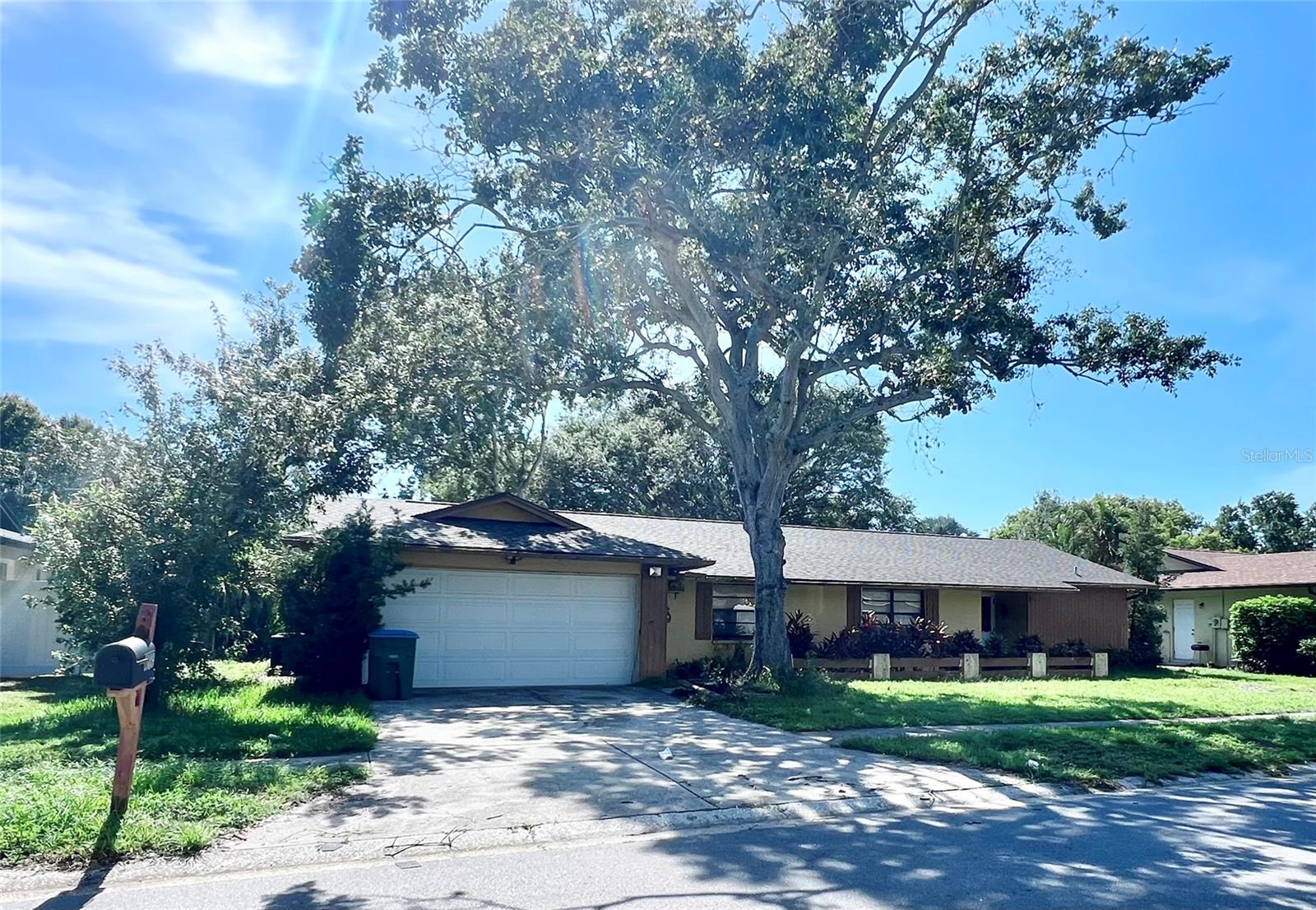 Are you looking for a solid, block-constructed home at an affordable price? Look no further. This 2-bedroom, 2-bath, 2-car garage home is located in the desirable community of Monterey Gardens—a peaceful, well-maintained Clearwater neighborhood with a single entry and exit, reflecting true pride of ownership throughout this community. This property offers incredible potential and is ideal for those looking to personalize a home while benefiting from major updates already completed. Enjoy peace of mind with a brand new roof (2025), new water heater (2025), Newer A/C system, 2019 hurricane-rated garage door with opener, and an updated interior electrical panel. While the interior of this home is in need of cosmetic updates, the home has been thoughtfully priced to reflect this, making it an excellent opportunity for both investors and buyers seeking value in a sought-after location. Please note: low offers will not be considered at this time, as this is already a well-priced opportunity in a neighborhood where homes do not stay on the market long, once updated and priced accordingly to sell. Don’t miss your chance—schedule your private showing today before it’s gone!