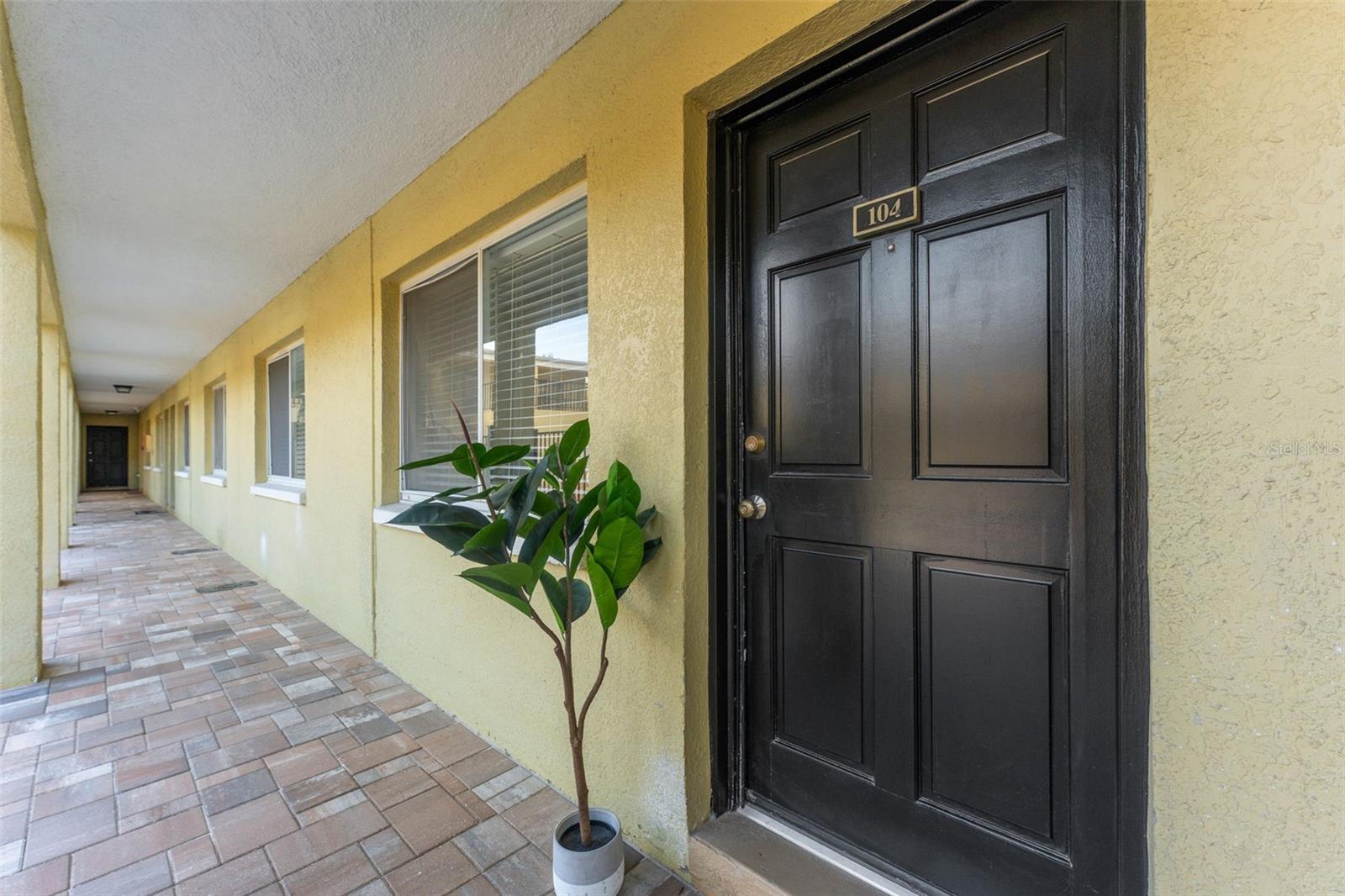 STUNNING!!! This 2 bedroom 1 bath has a VIBE of it's own in the heart of S Tampa in the vibrant, lively and desirable Palma Ceia Condo community. FIRST FLOOR Pool View condo with beautiful Modern 5 panel frosted doors and tons of natural light. The bathroom is conveniently situated between both oversized bedrooms and features subway tile shower/bath combo with sleek waterfall shower heads and sprayer with hexagon tile in the 3 tower niche and dual LED backlight steam proof mirror. USB and C-Type electrical outlets through out the condo, dimmable LED lights, Ceilings fans in all rooms with remotes and multi function light settings. Both bedrooms fit KING size beds with plenty of extra space for desk, dressers and all your personal needs in the generous sized closets. NO CAREPET! Luxury vinyl plank in all rooms with freshly painted rooms. The bedroom painted purple can be painted to match the rest of the space upon request and prior to move in. Kitchen has sleek cabinet design, black granite counter tops with white subway tile on the backsplash and stainless steel appliances. The centrally located laundry room has 3 washers and 3 dryers to knock out all your laundry at one time and has a WI-FI enabled payment system with AirWallet app and notifications upon cycle completions. The home has two entry doors, the front door has a covered walk way with new brick pavers throughout the community and the back door provides easy access to park right outside your door. Pool is open from morning to dusk daily with lounge chairs and tables to relax or work outside. The community also has 2 grills for outdoor cooking and picnic table for dining. Central mailbox and Amazon deliveries right to your door. Verified service animals only for tenant occupied units per the association. Walking distance to 7-11, 2 min walk S Tampa Hospital, walking distance to multiple restaurants, 15 min walk to S Howard, 20 min walk to Bayshore and parade routes. 25 min walk to Hyde Park Village, 9 min drive to UT and 10 min drive to downtown, David Island and Harbor Island. 20 min drive to MacDill AFB. A+ rated school zones. HOA approval takes aprox 48 hours once the application is submitted. Water, Trash and Sewer included. Available Sept 1st 2025. First and Security required upon move in. 12 month min with option the renew. Call today to make this space yours.