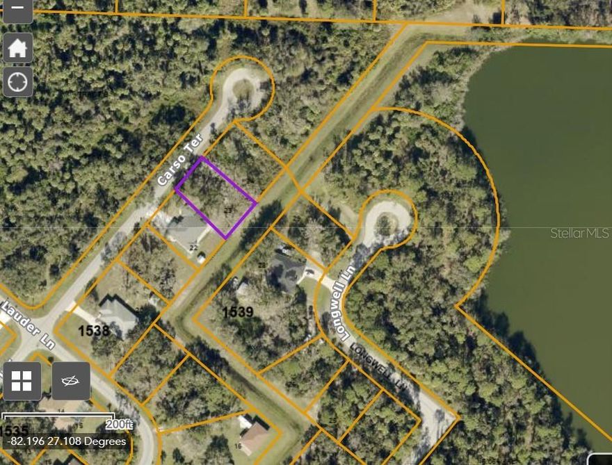 Nice lot, fast growing area